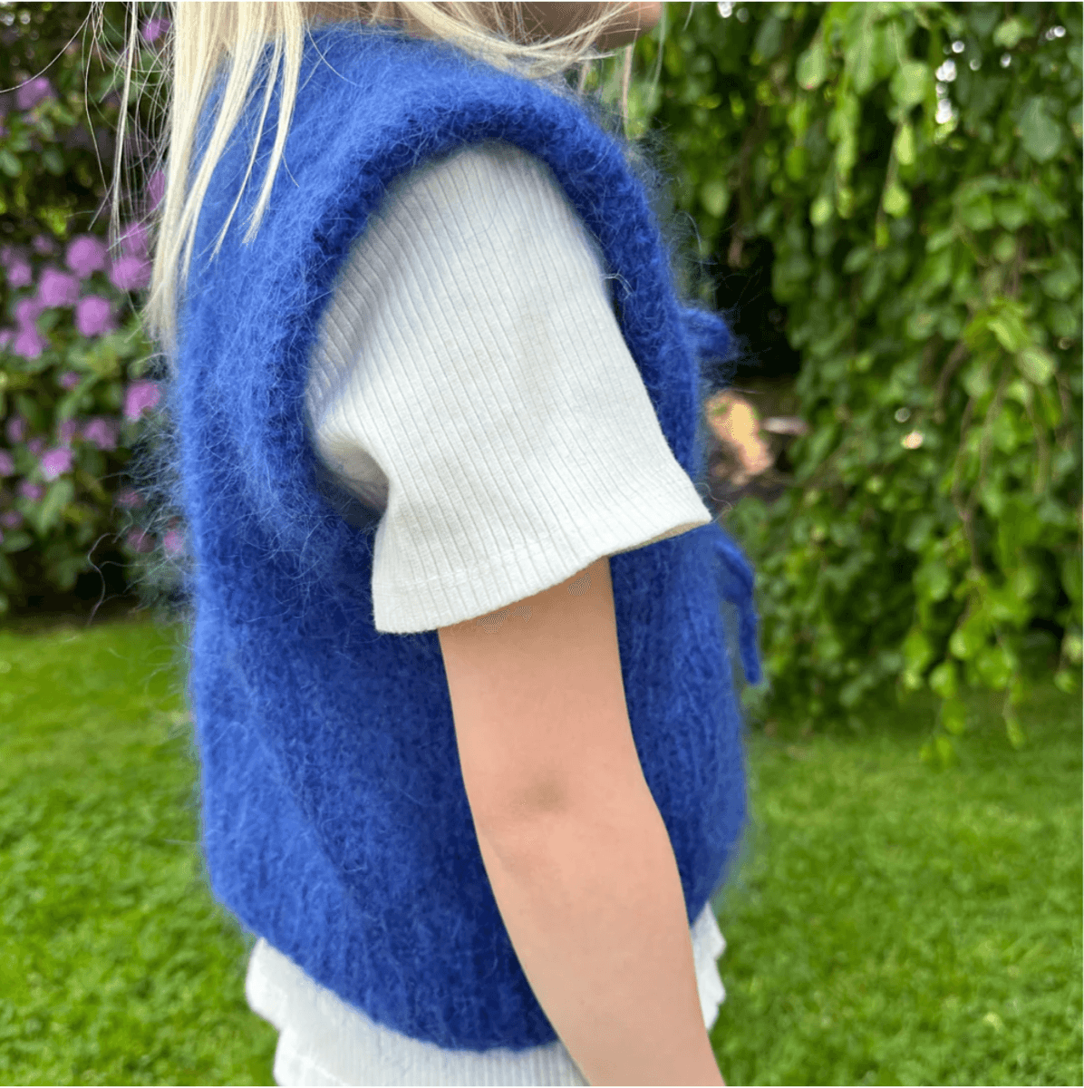 Augustvest junior knitting pattern, photo 4