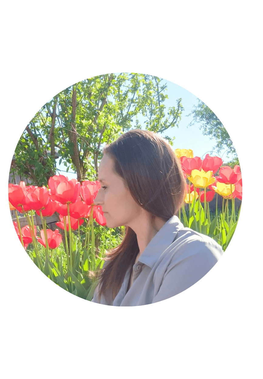 Tulpen liebevoller Garten ruhige Atmosphäre