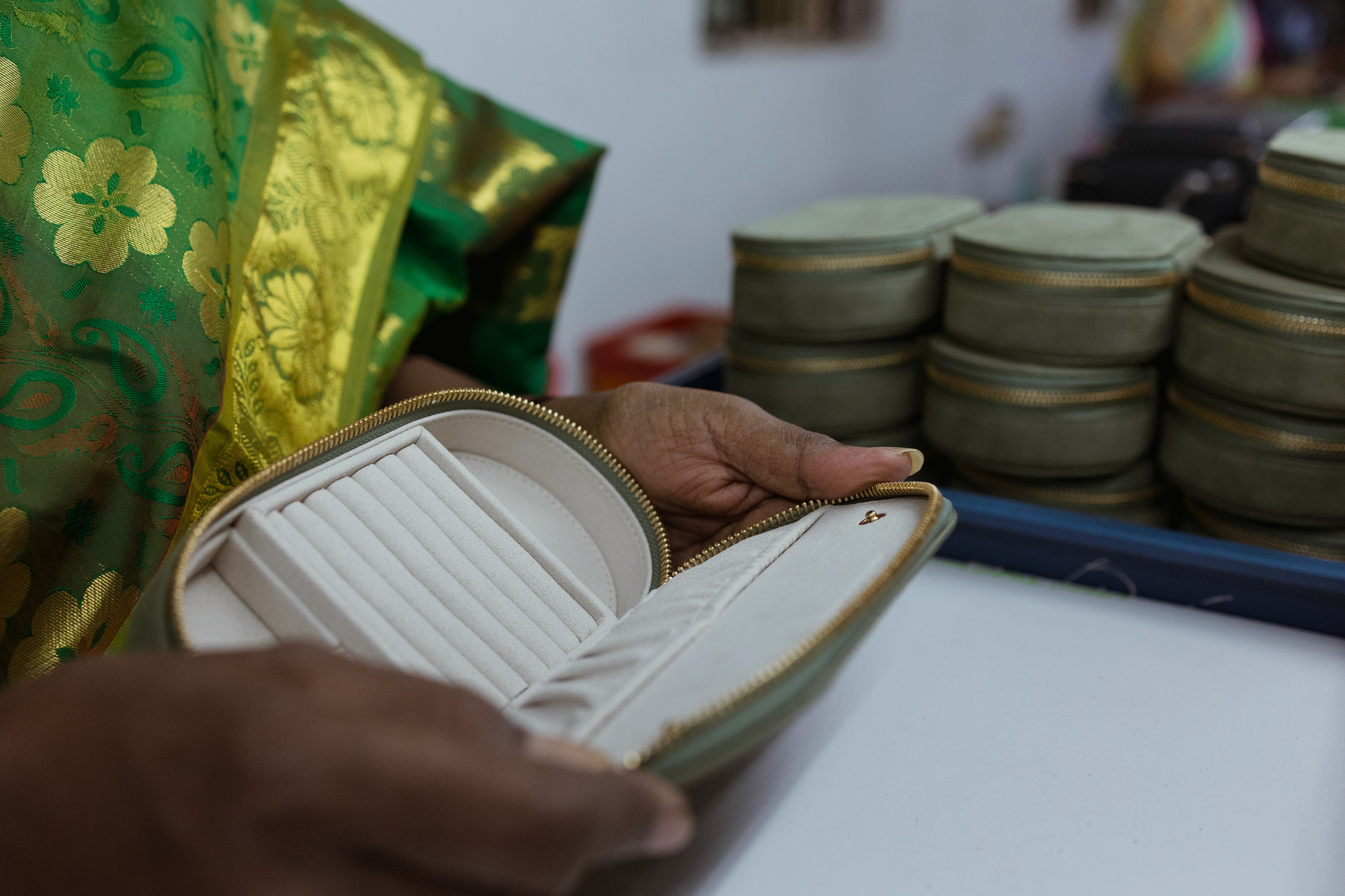 Artisan Doing Quality Control Image