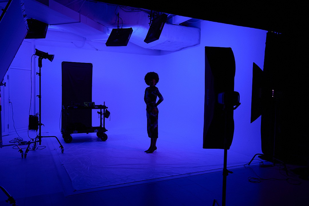 PORTRAITS & FASHION studio setup