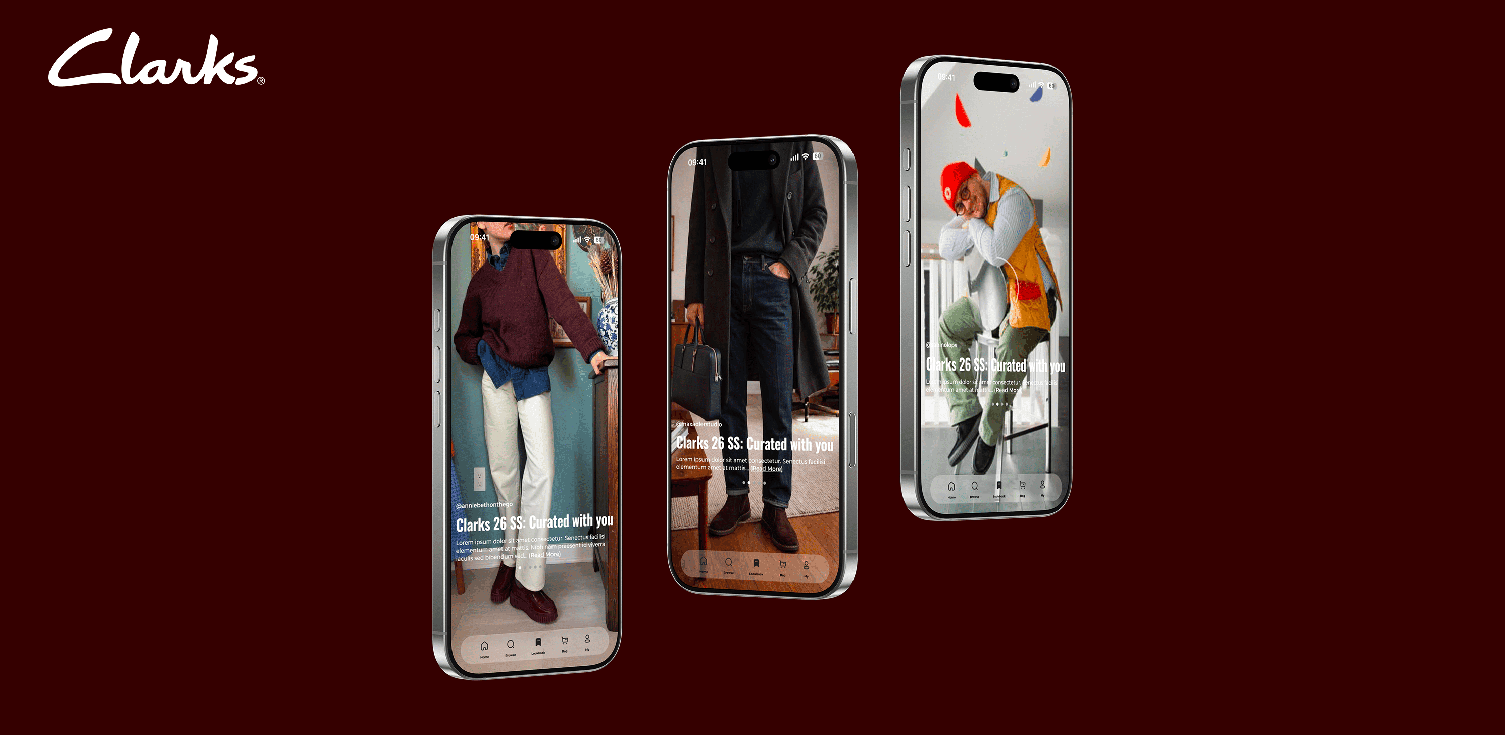 A lookbook curated by Clarks' core audiences.