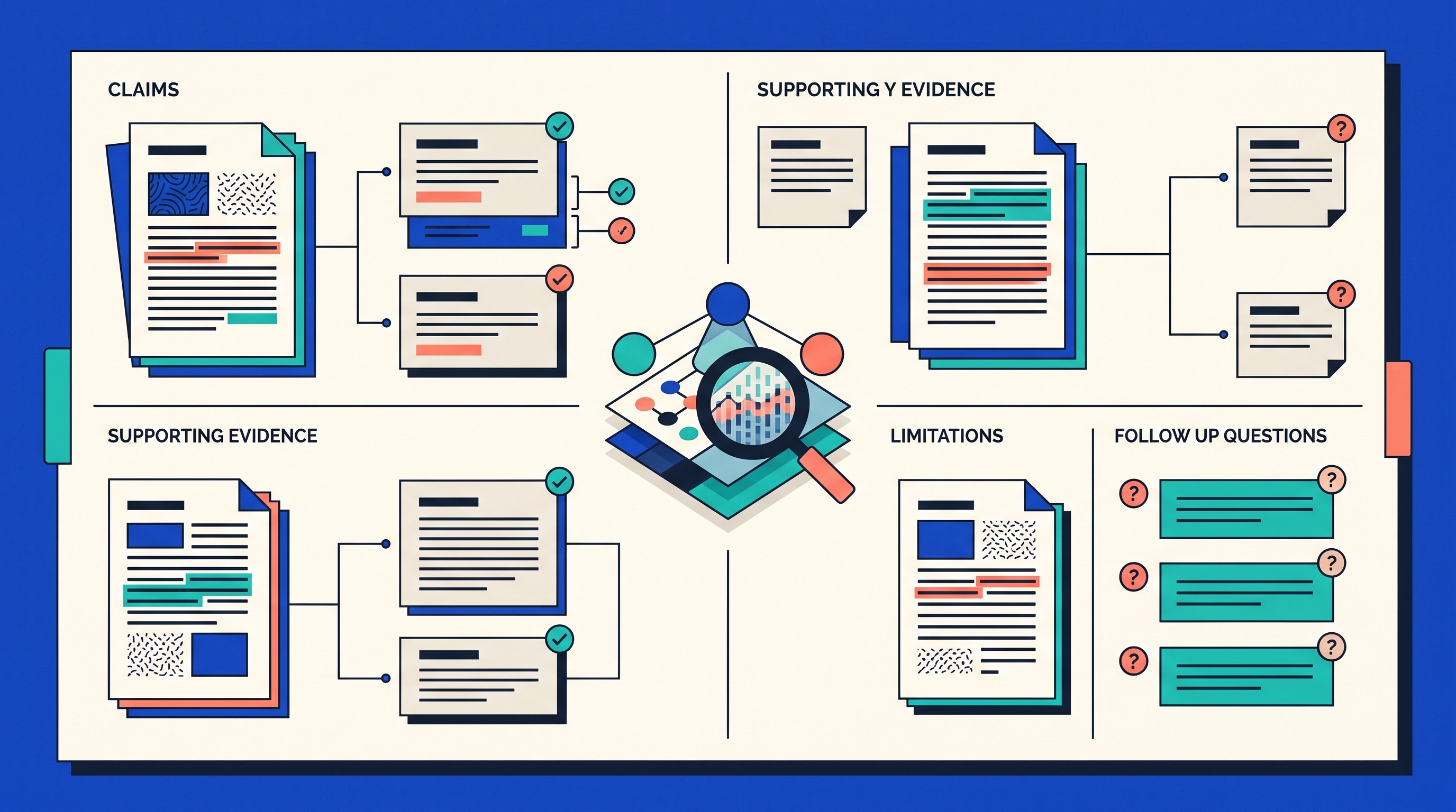 Document analysis evidence matrix