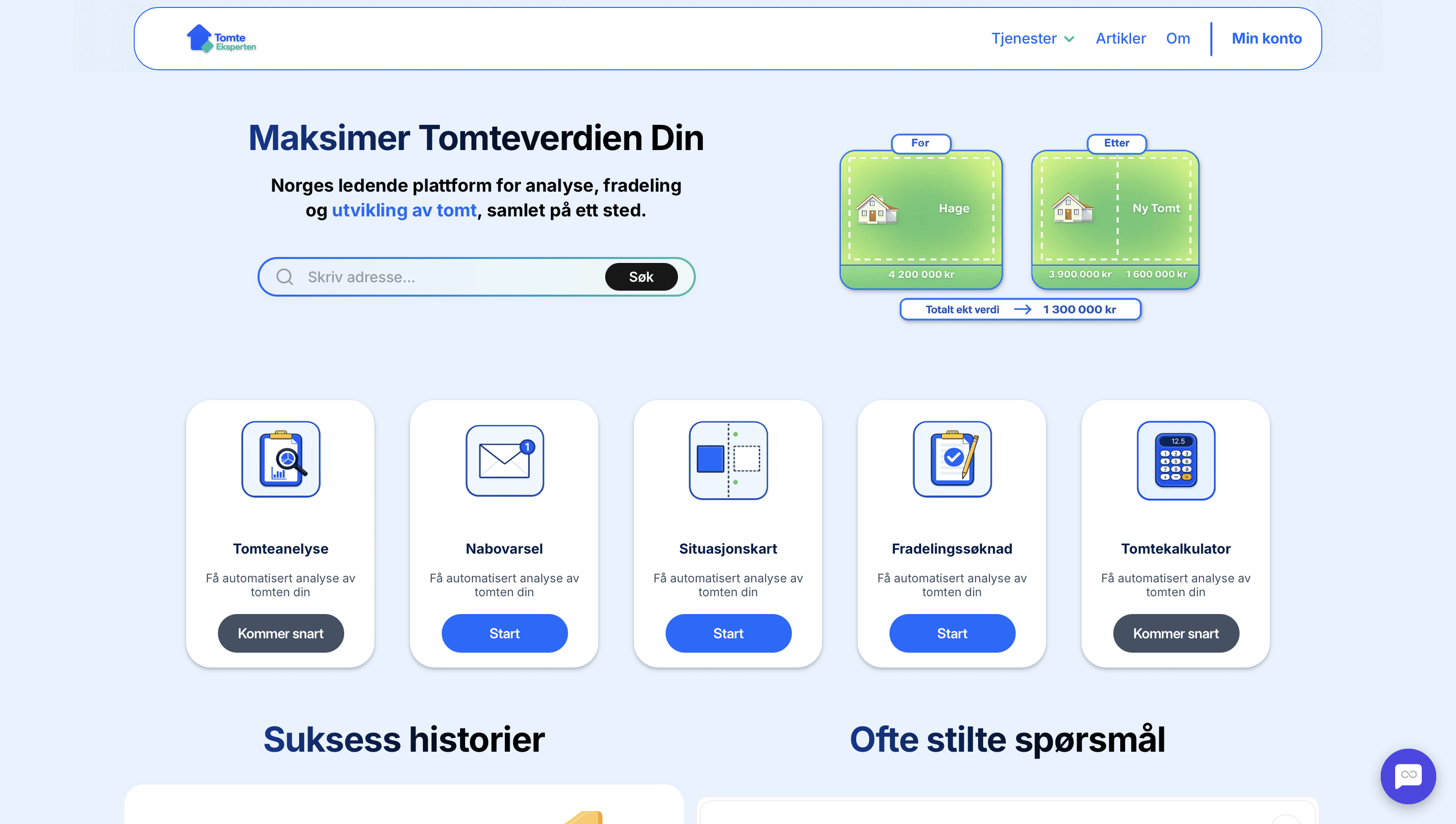 Regler for støy i boligområde og fradeling av tomt - Hvordan fradele tomt?