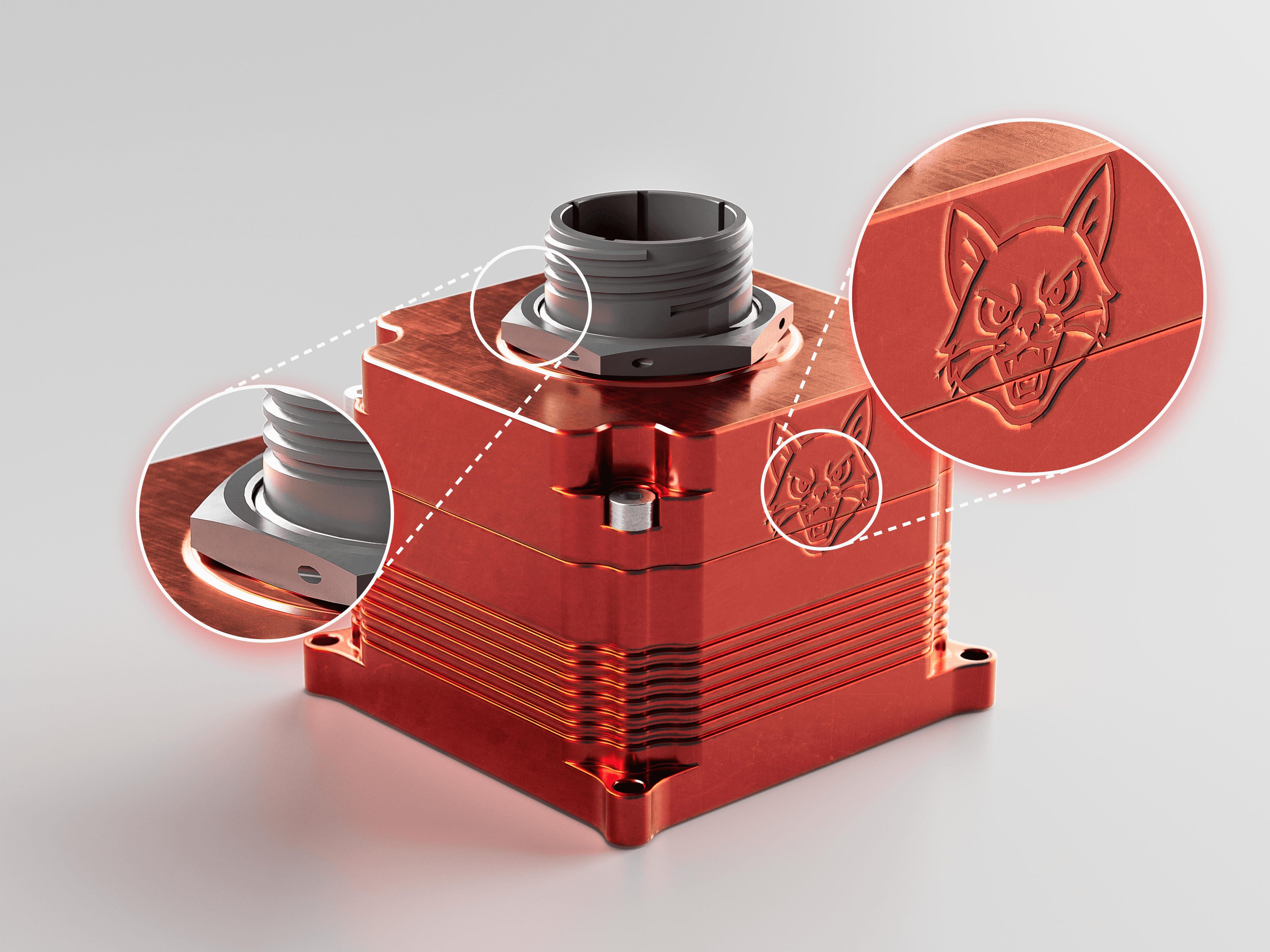 Close-up of the MIAU1000.