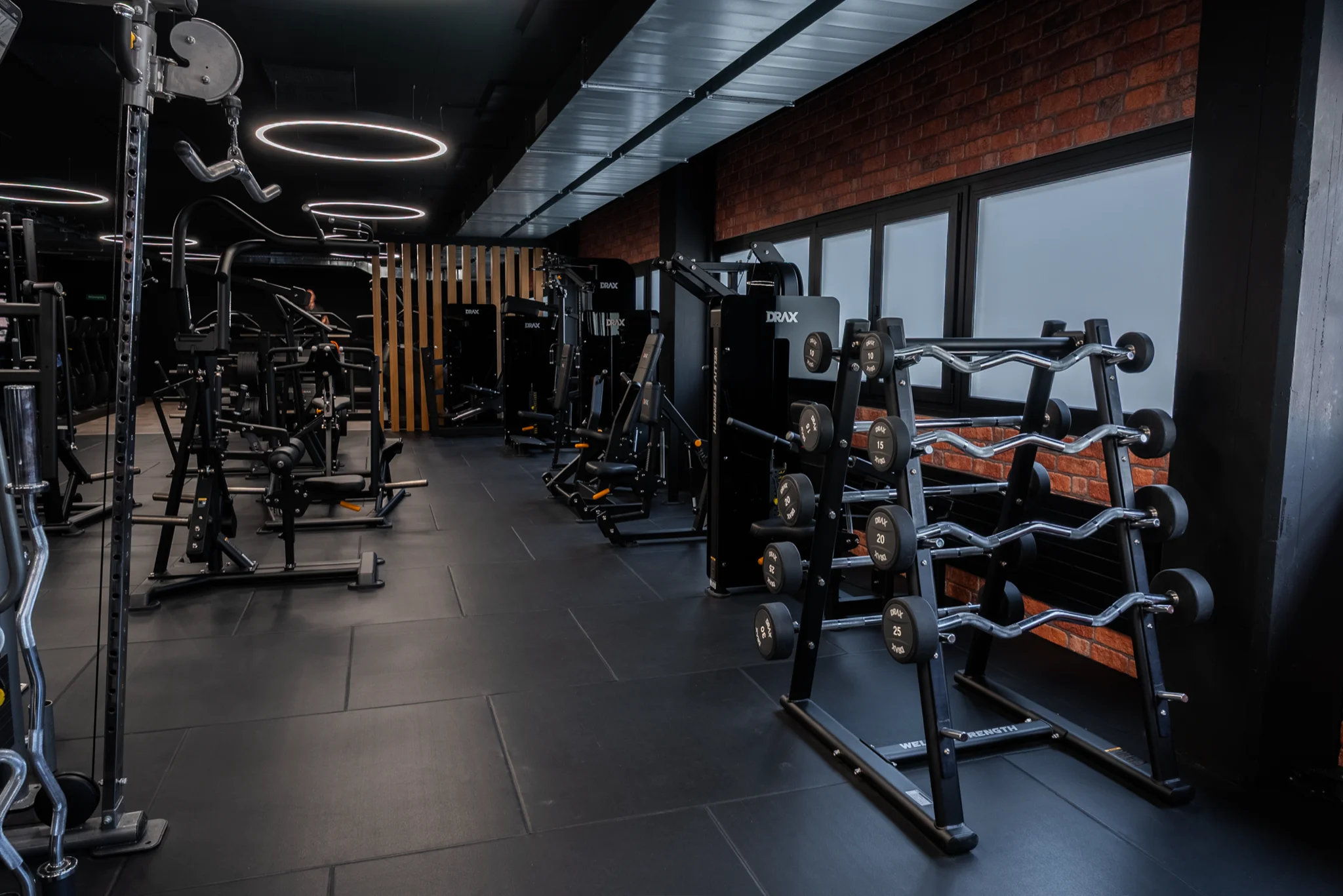 Kraftwerk Fitness Heerbrugg Upper Body & Free Weights Bereich
