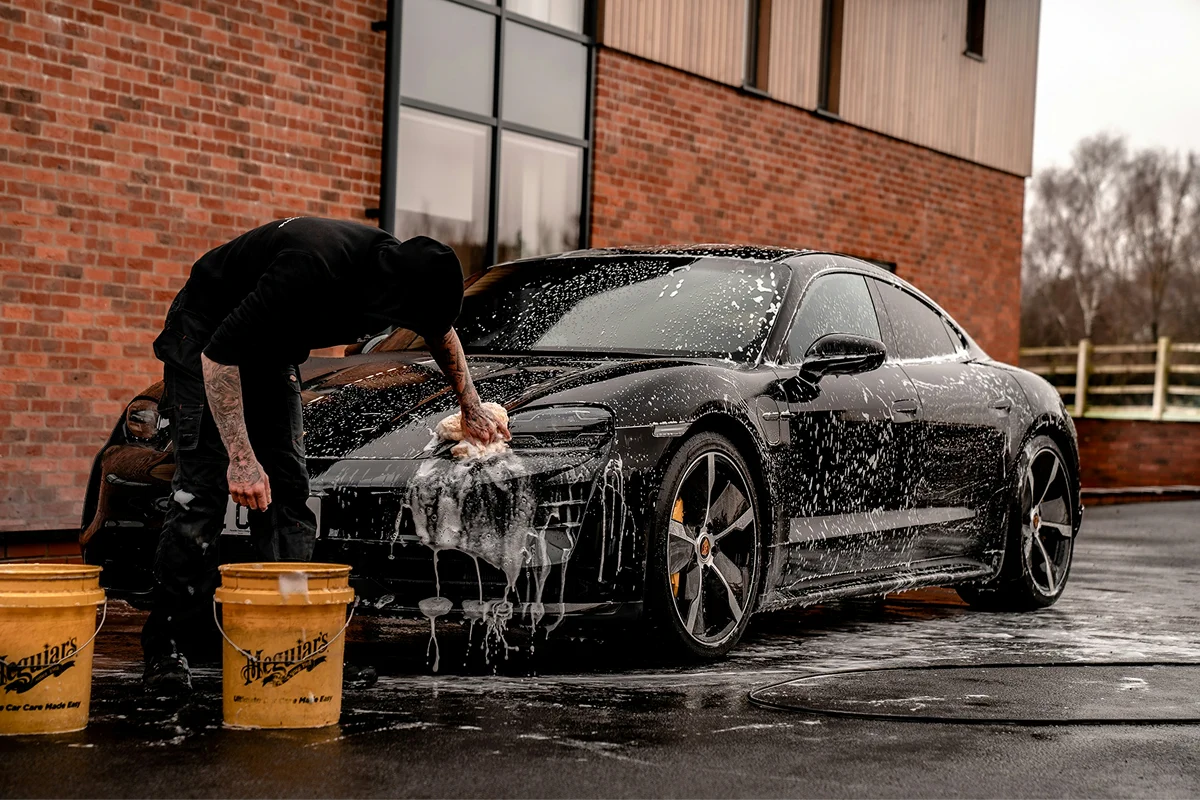HyperAuto Care Detail Wash service in a professional auto care workshop