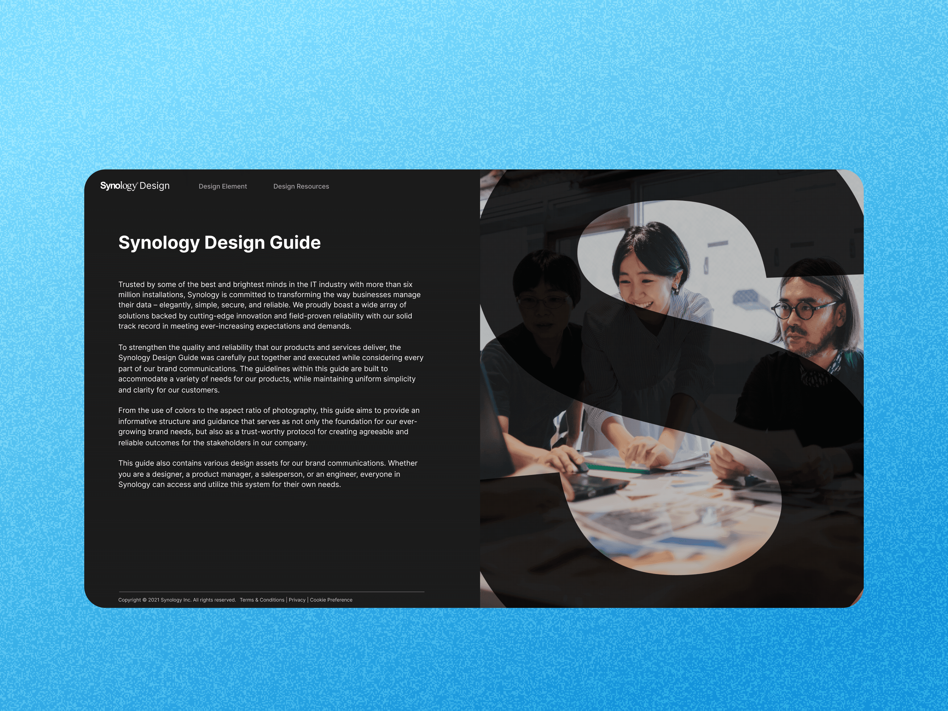 Banking Landing Page - Hero Section