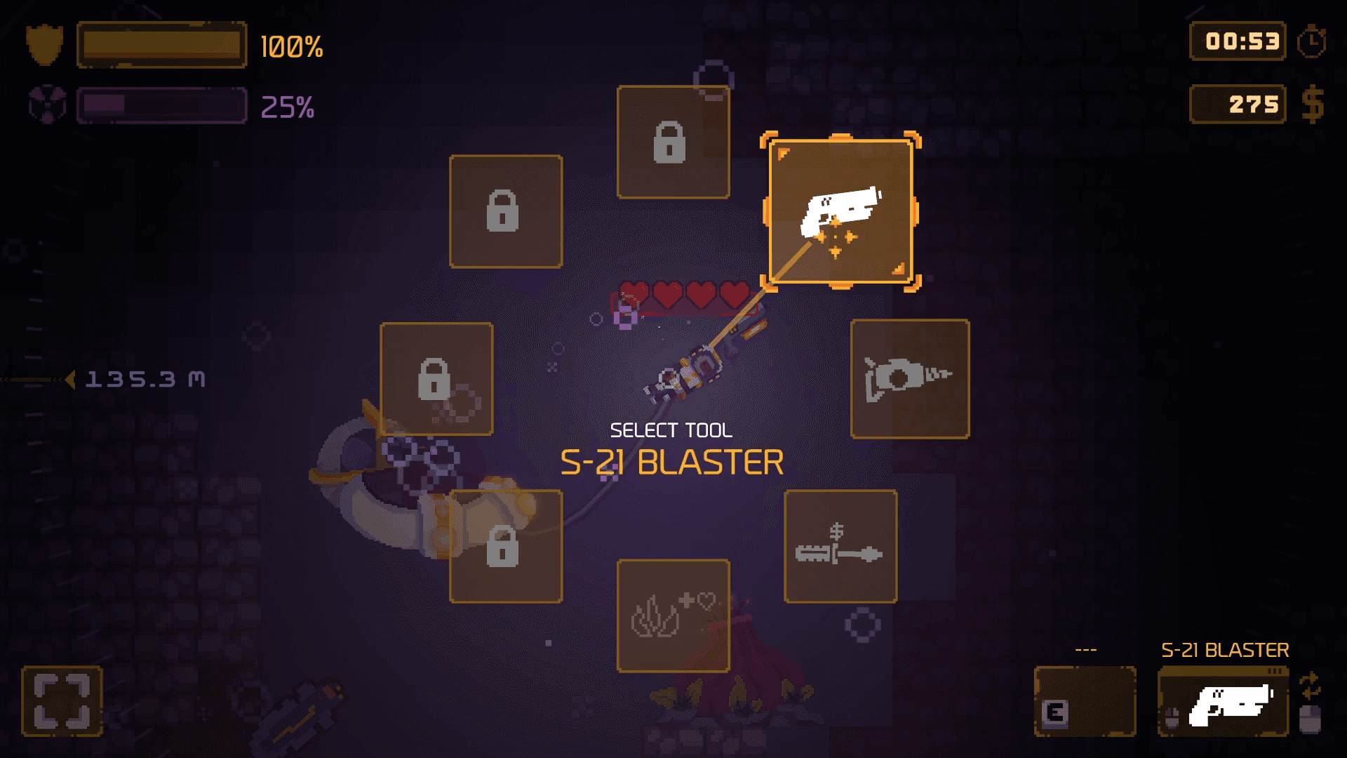 Hidden Depths Game Screenshot 3 - By Samuel Tomé, Designer & Game Developer