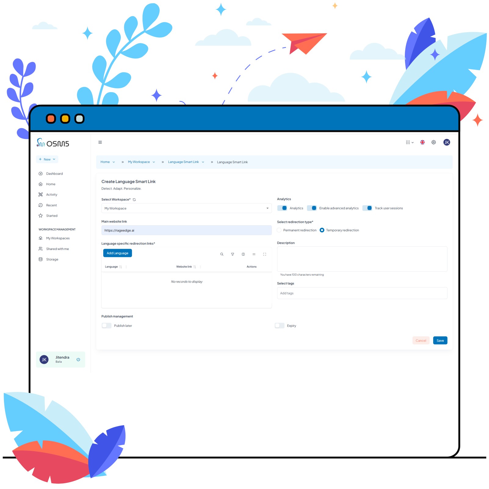 Smart Language Detection & Redirect