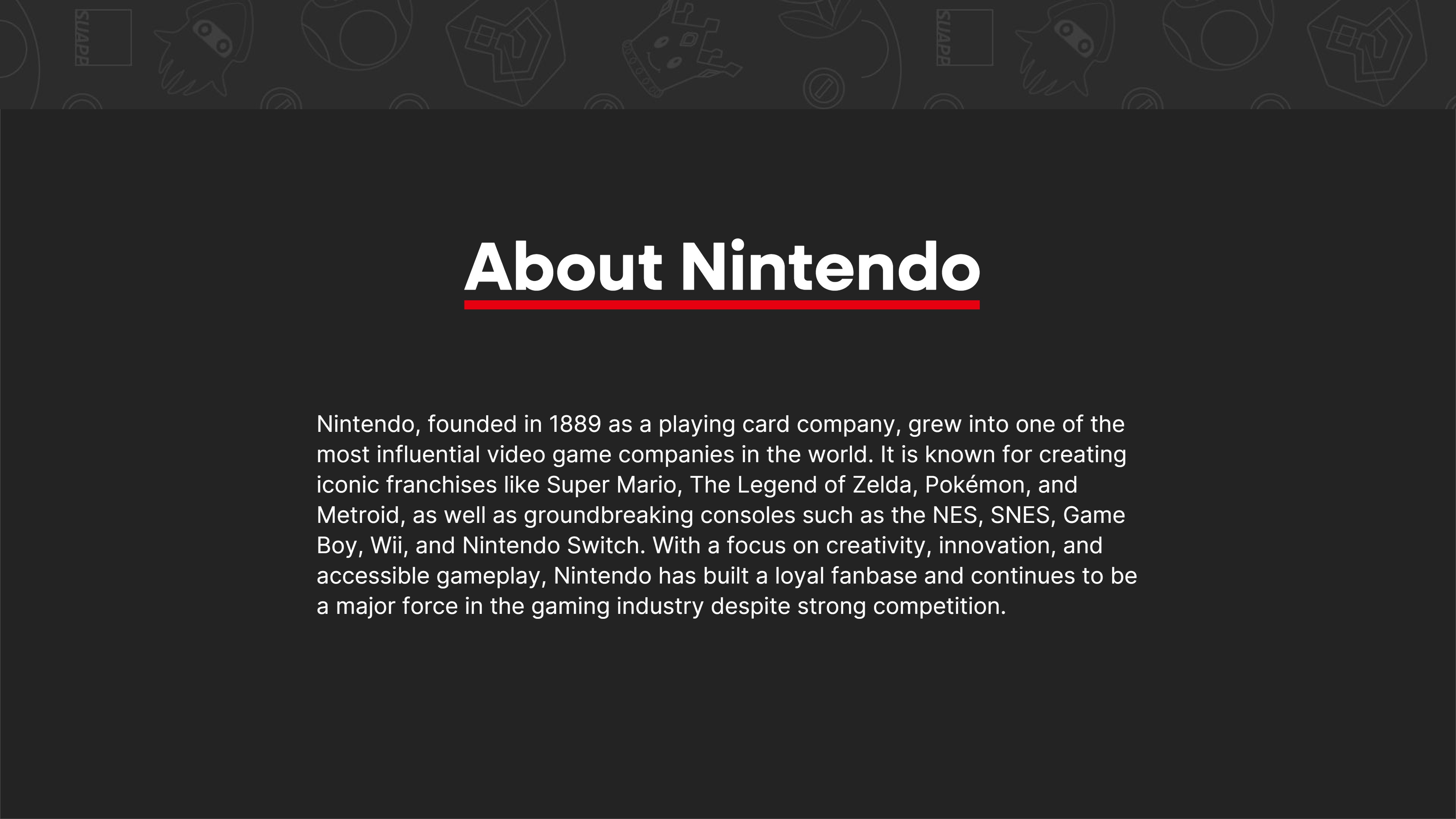 Nintendo Case study-2