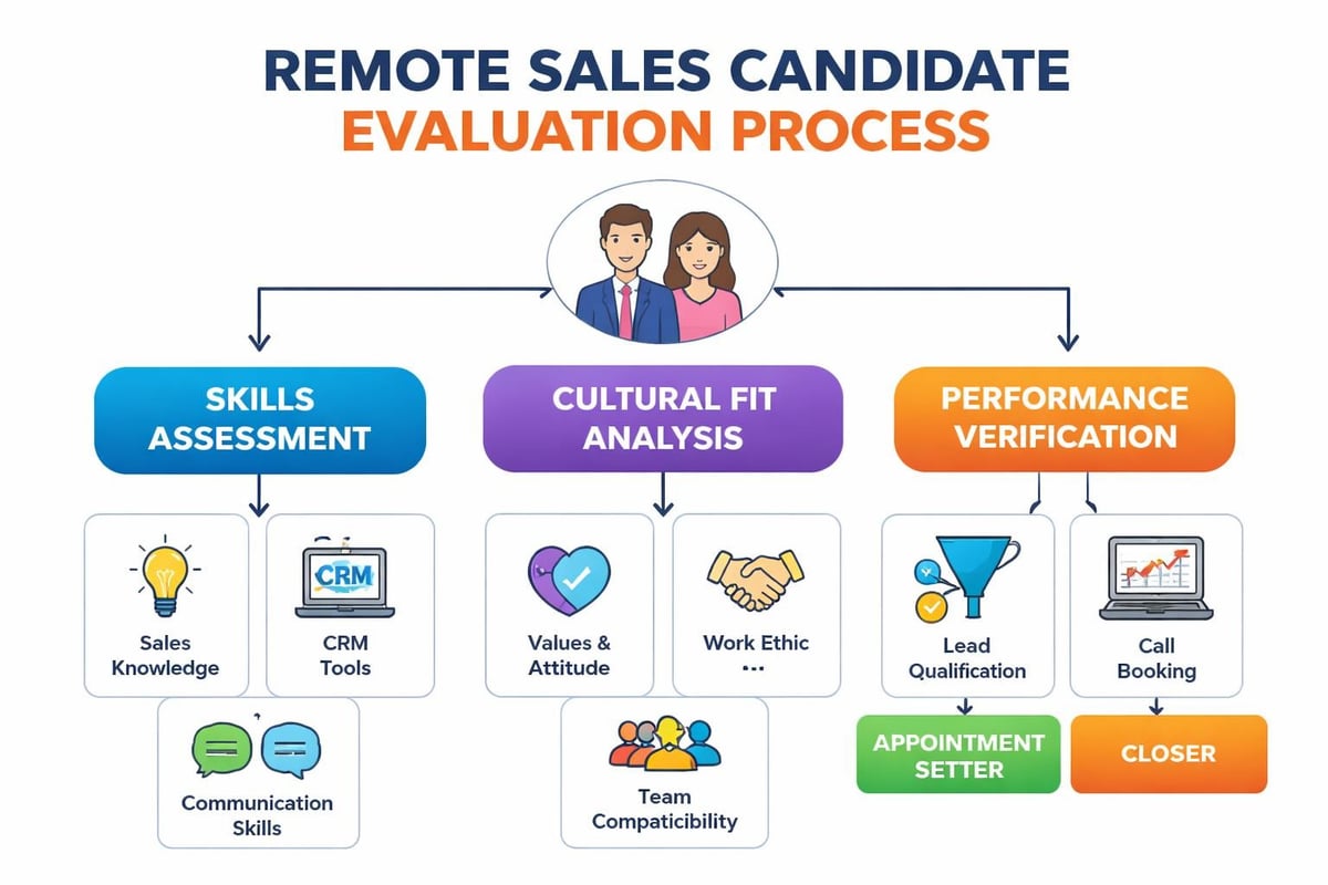 Remote sales hiring