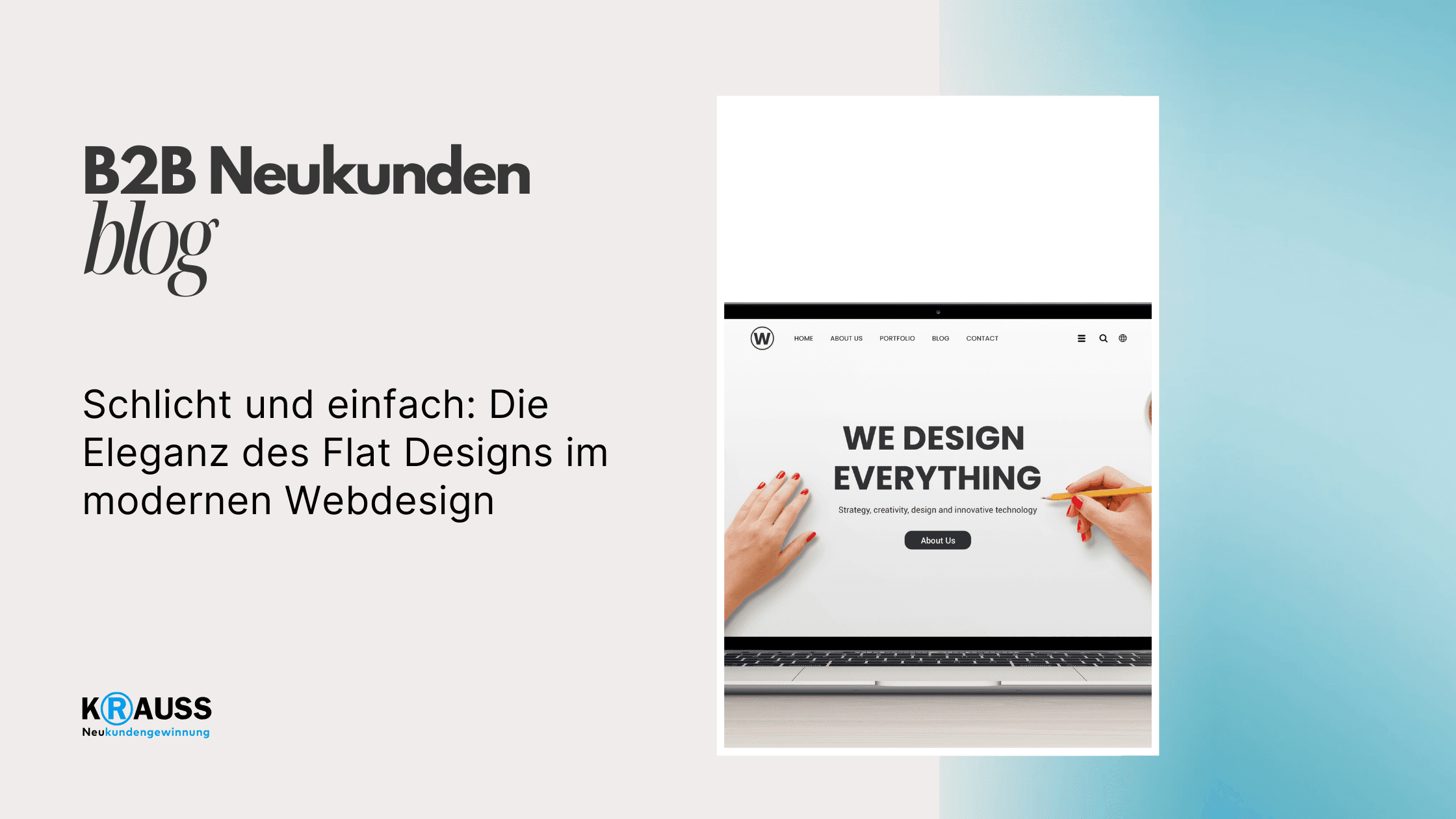 Schlicht und einfach: Die Eleganz des Flat Designs im modernen Webdesign