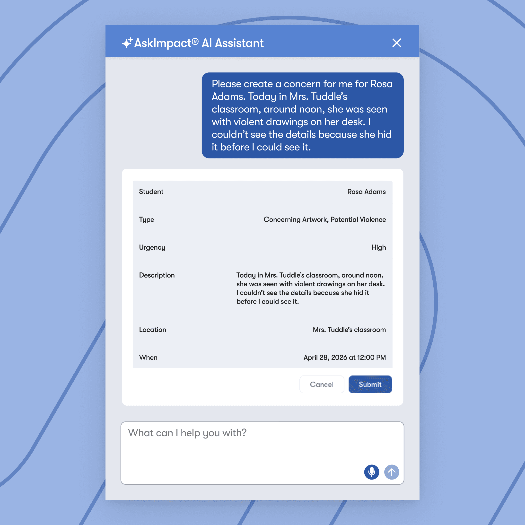 An image showing Impact Suite software solution of compliance and training where a school staff member can see tall the tasks they need to complete and all the tasks they have completed