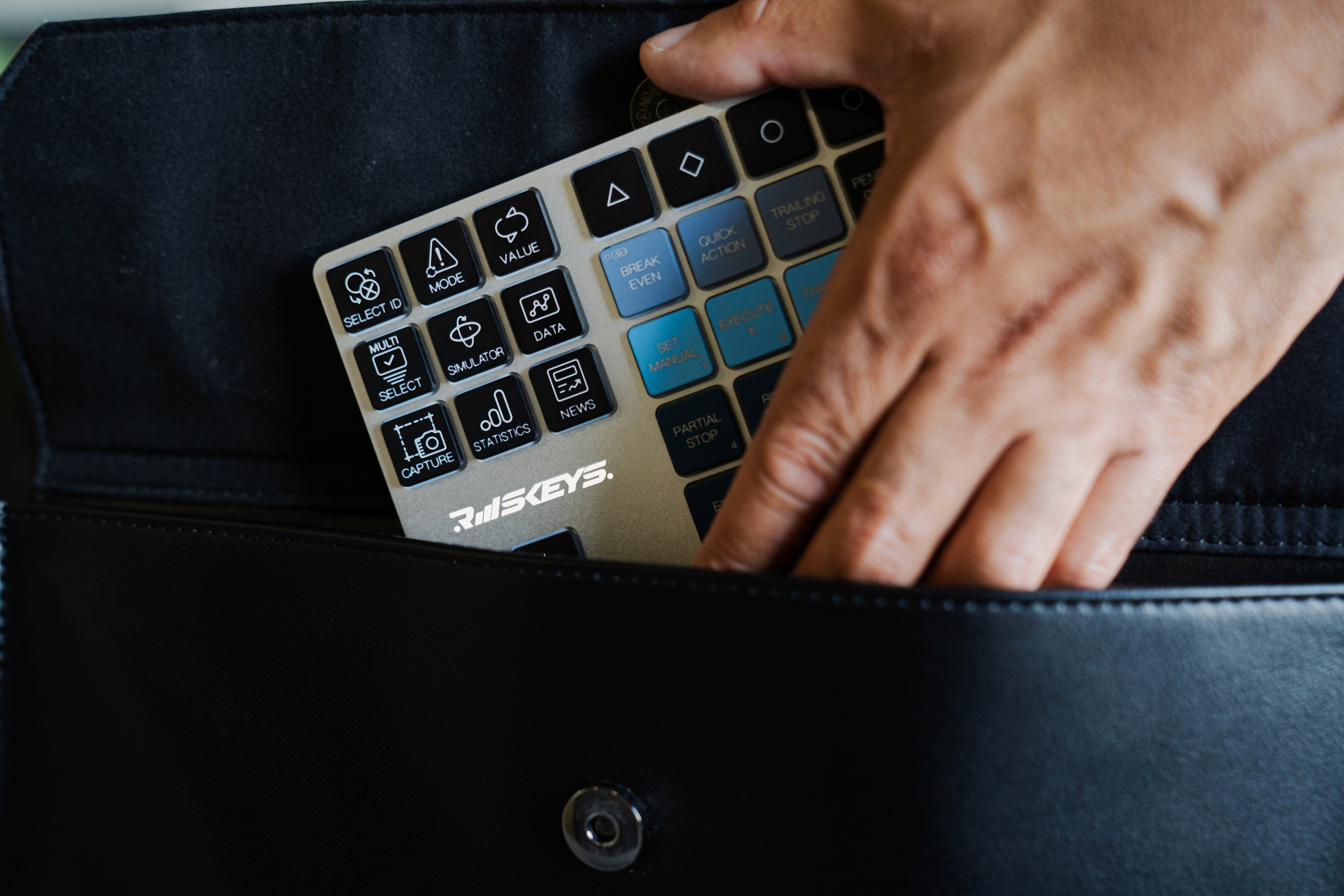 black and gray dotted surface