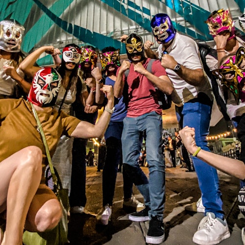 Mexico City: Tiket sa Walking Tour & Pagtikim ng Tequila + Labanang Lucha Libre