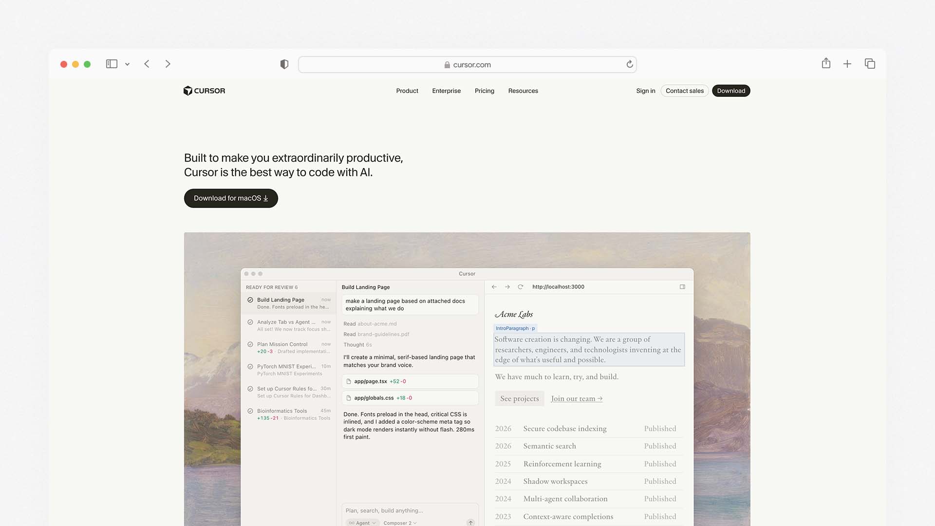 Cursor — Best AI-Native IDE for Professional Developers