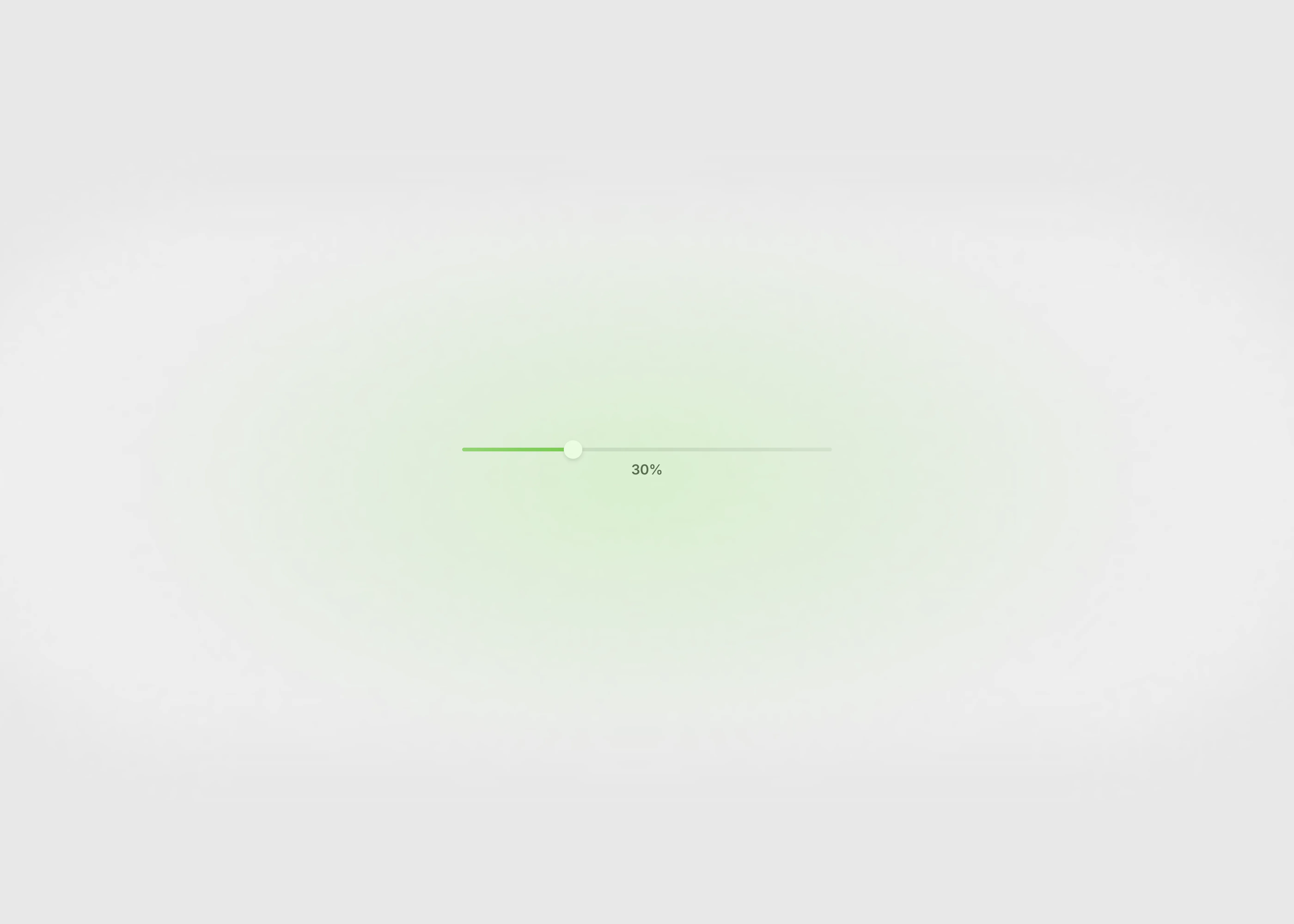 a simple range slider with light background.