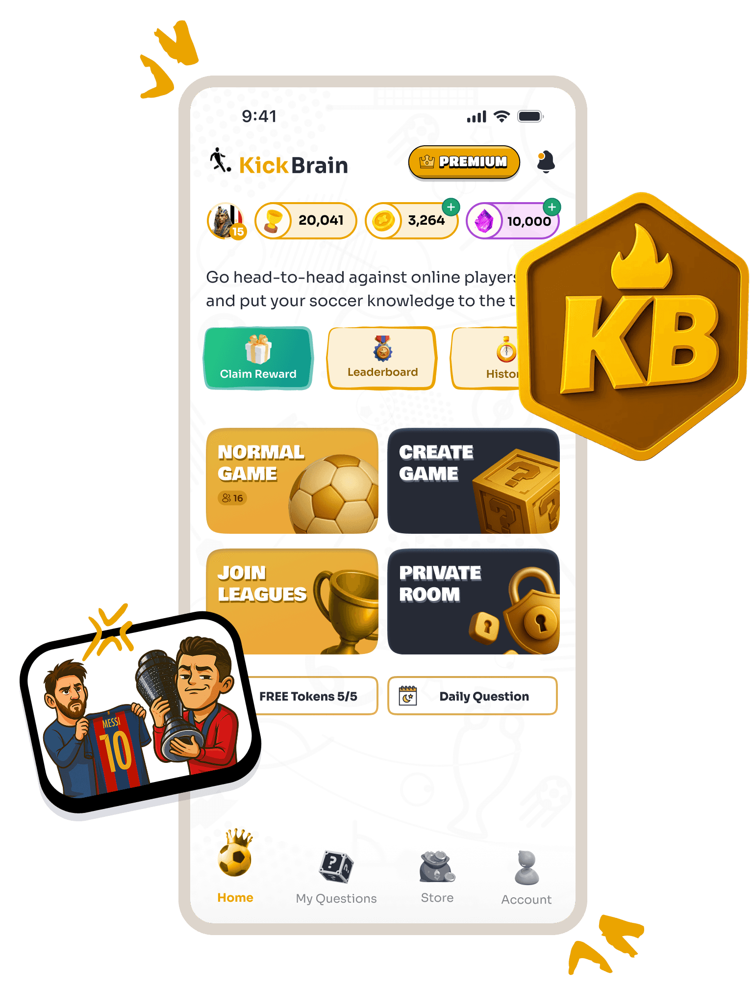 Kickbrain homepage hero image