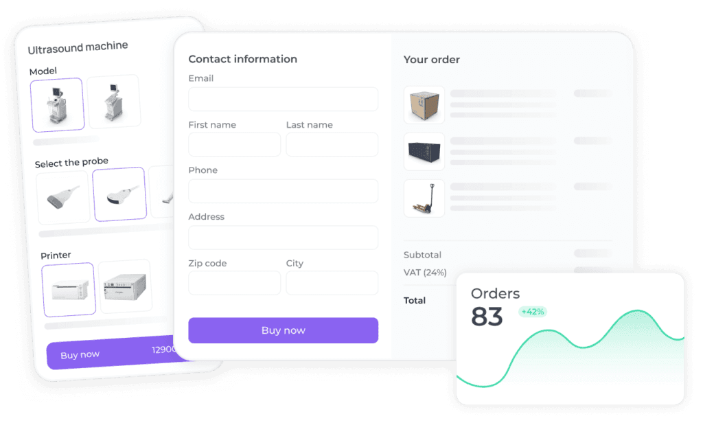 online b2b order system