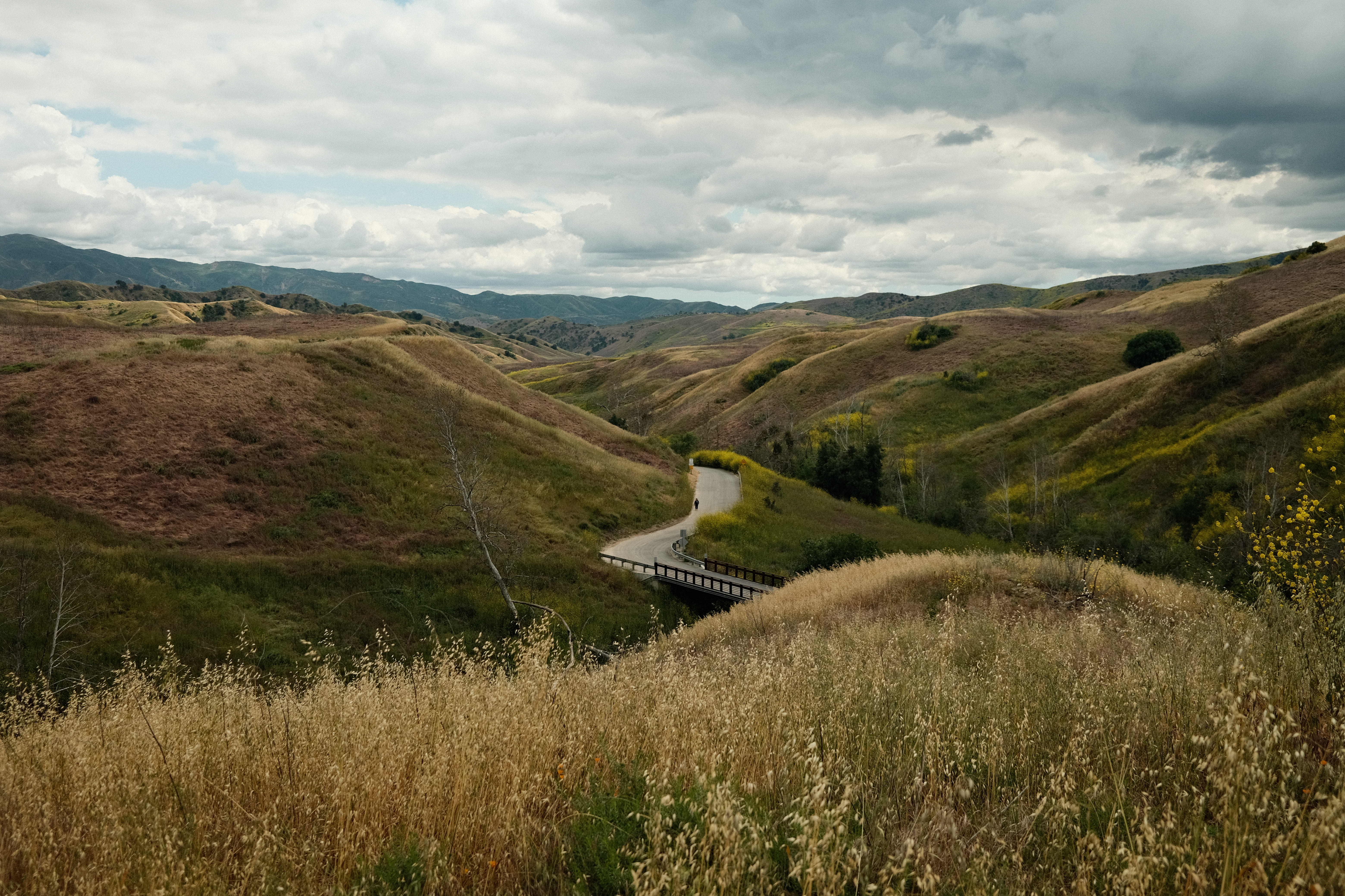 view of valley