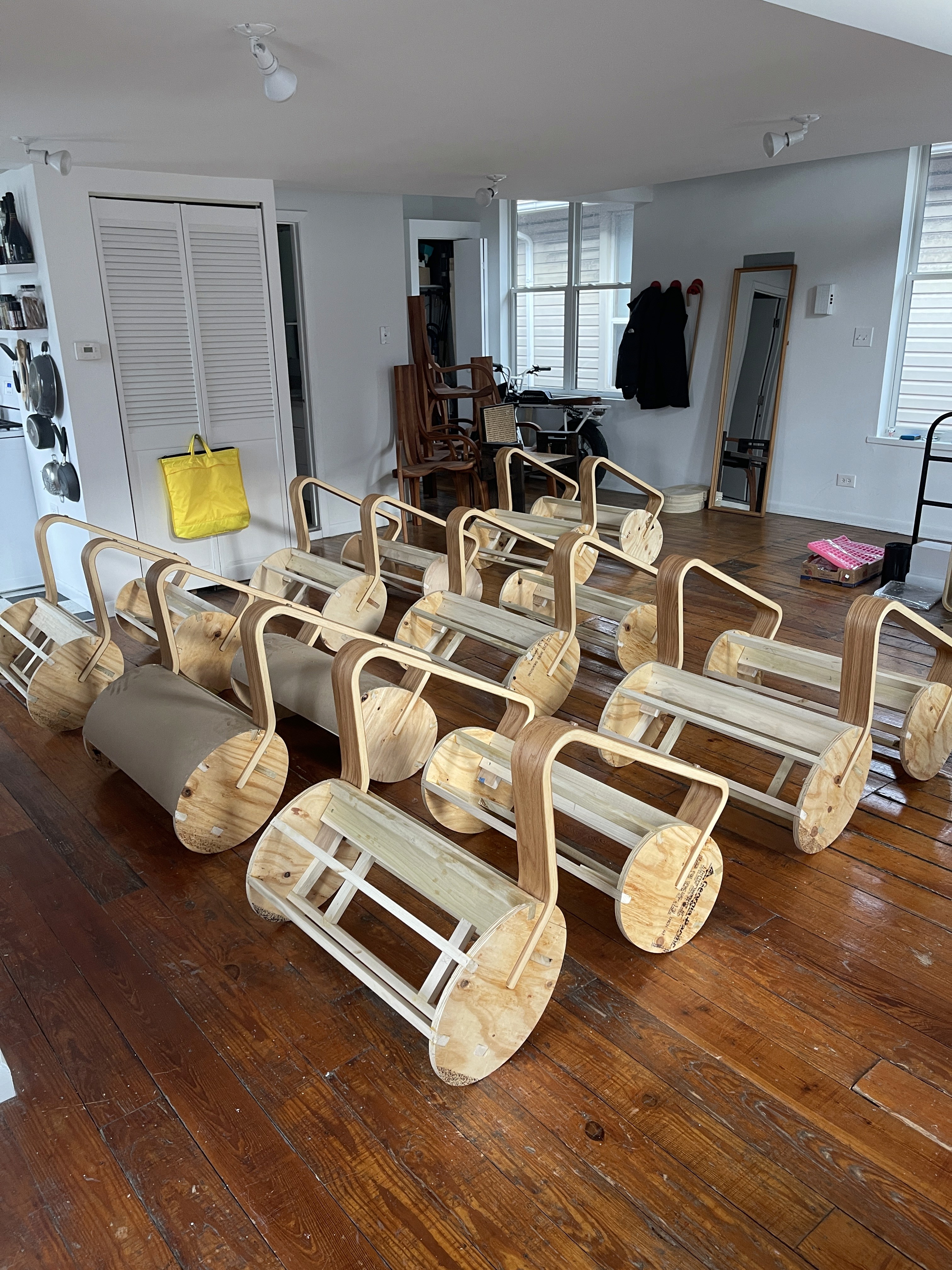 Marshmallow Chair Process