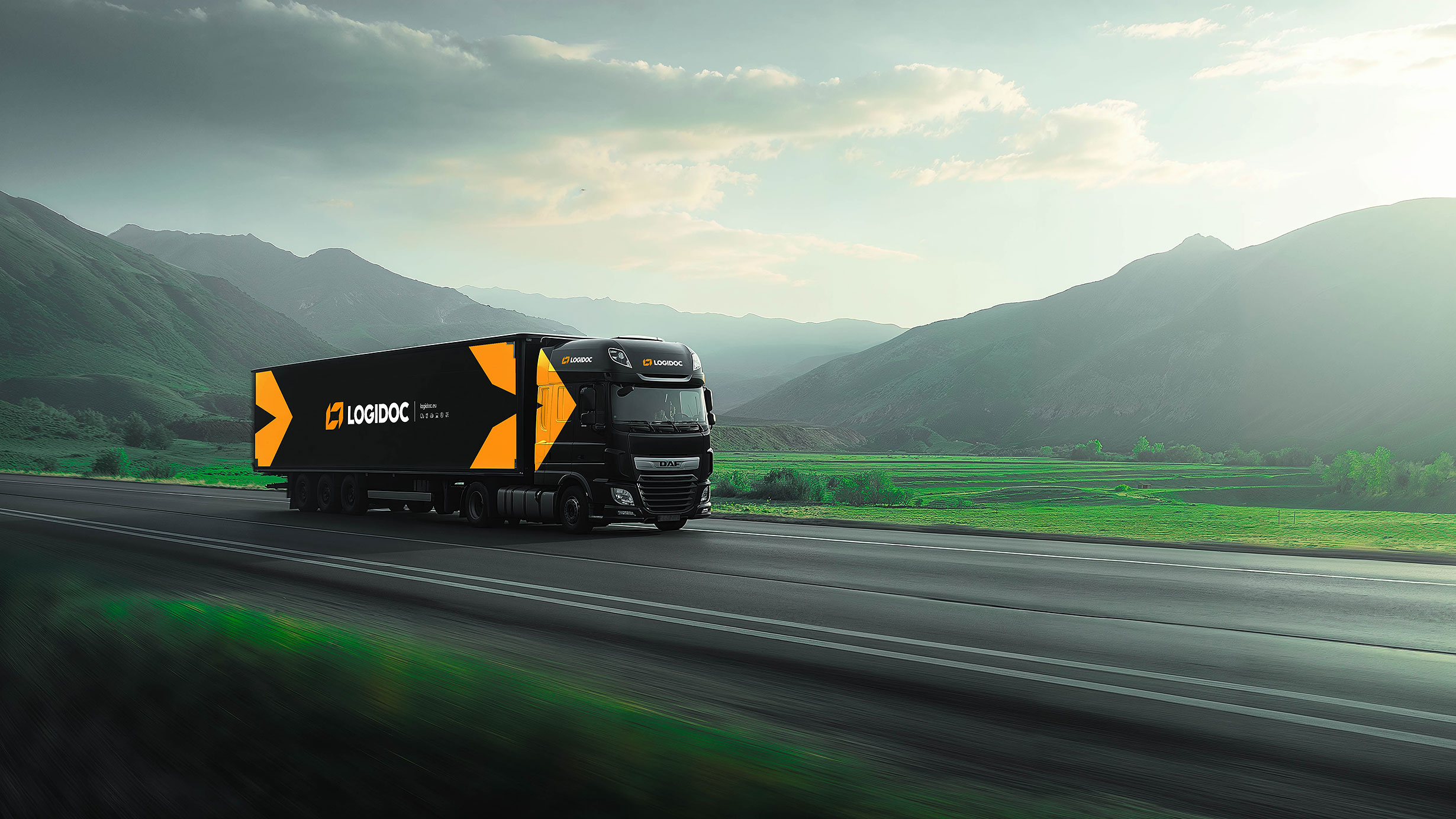 Фотостиль логистической компании Logidoc