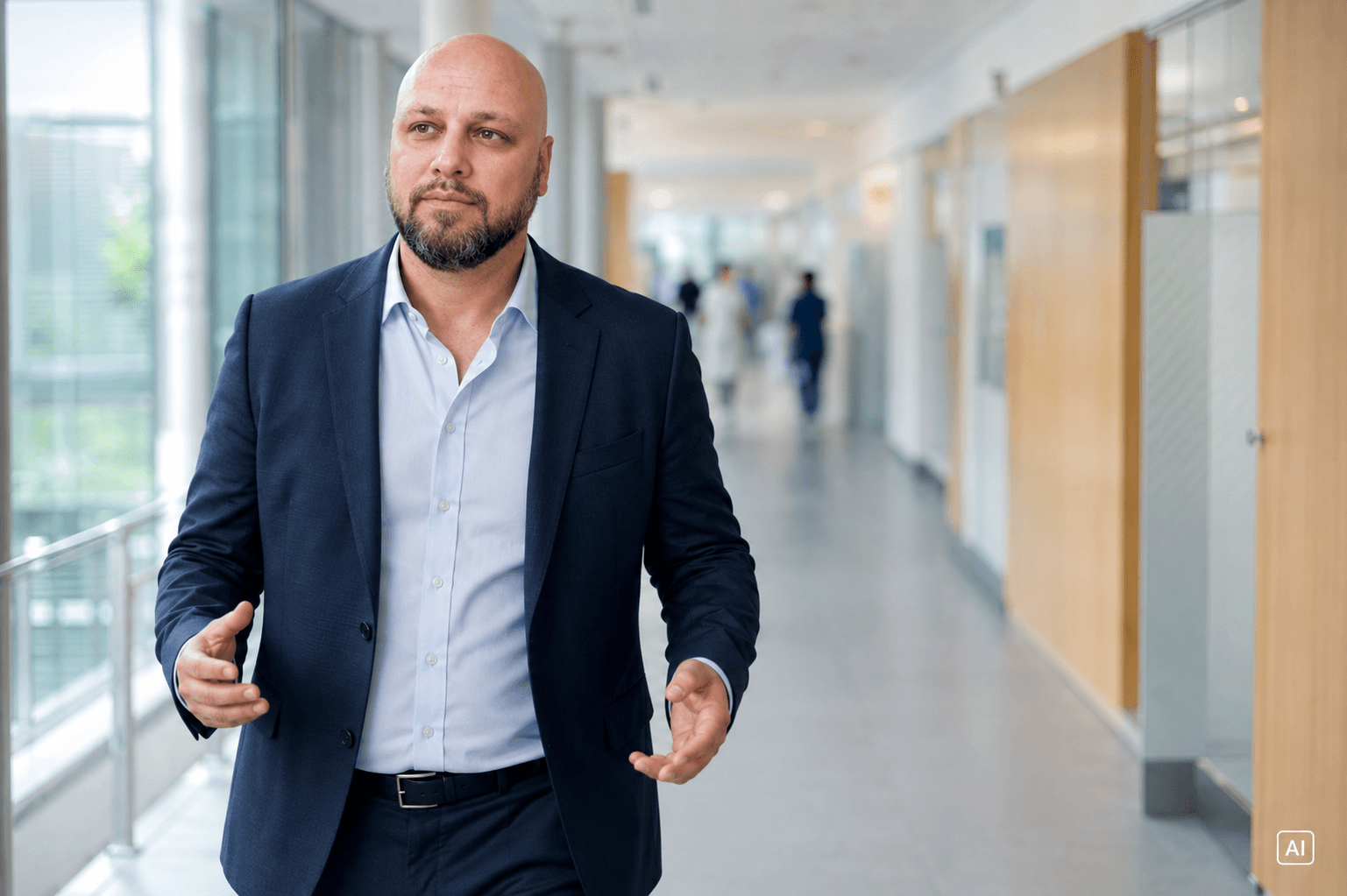 Dr. Kostja Steiner im Einsatzdienst