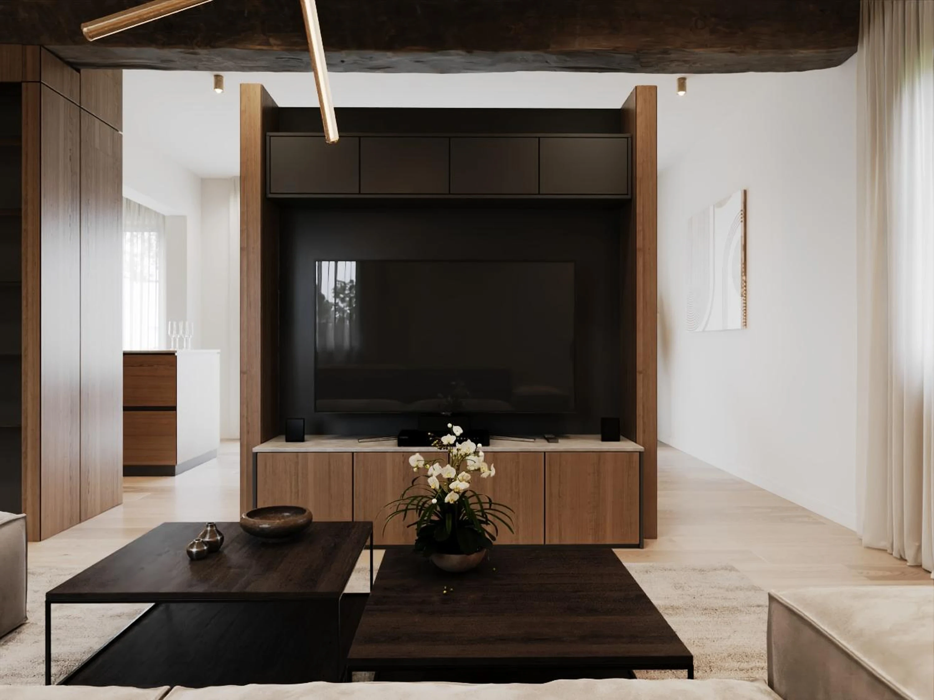 Détail — texture minérale adoucie avec lumière rasante.