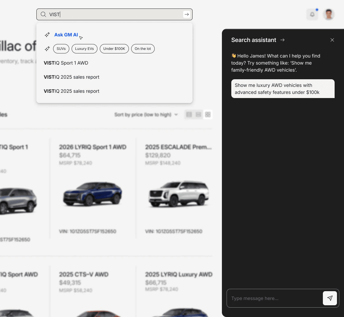 Diagram showing consolidated contract flow