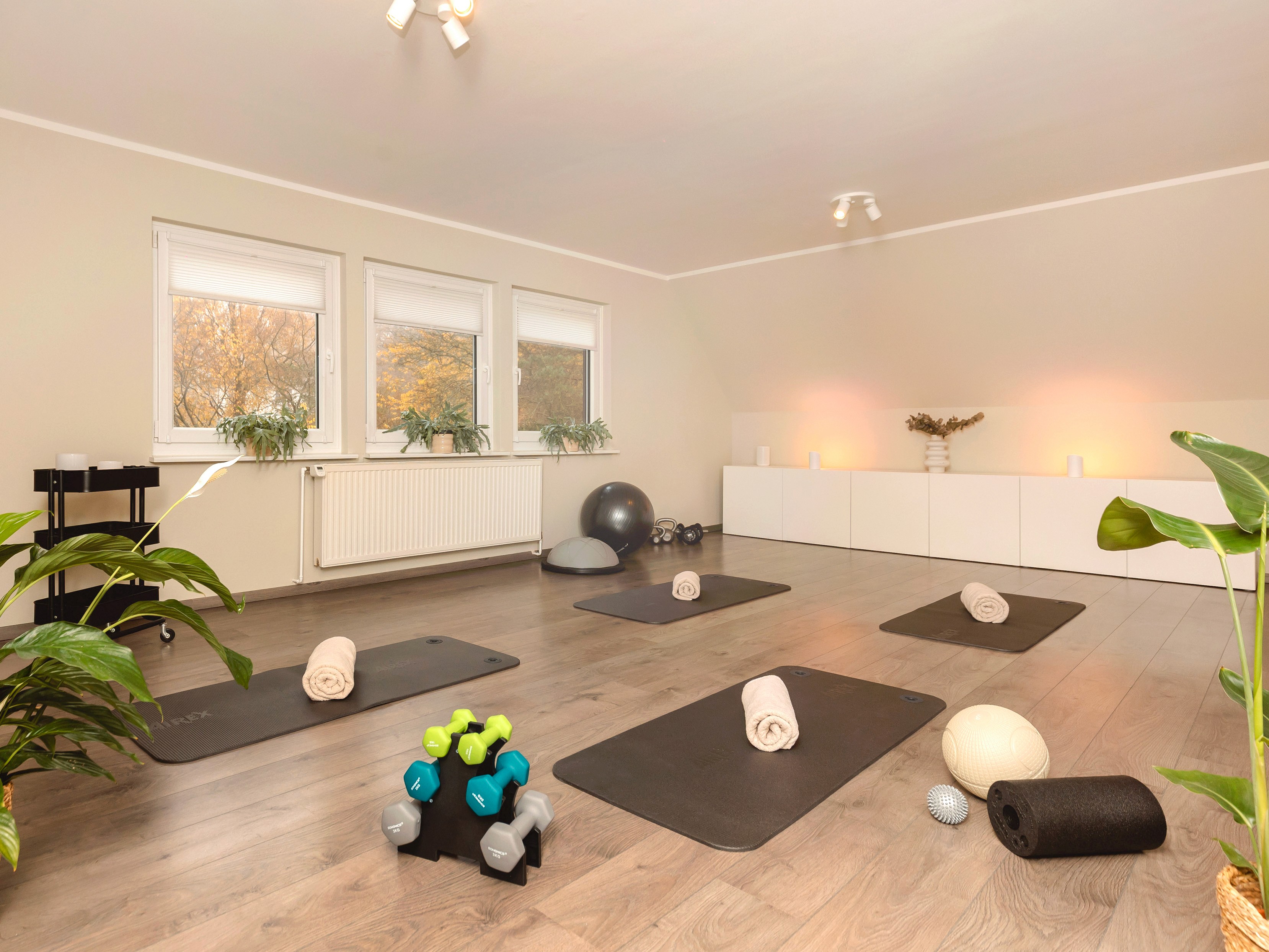 Kursraum der Physiotherapie Praxis A. Homburg