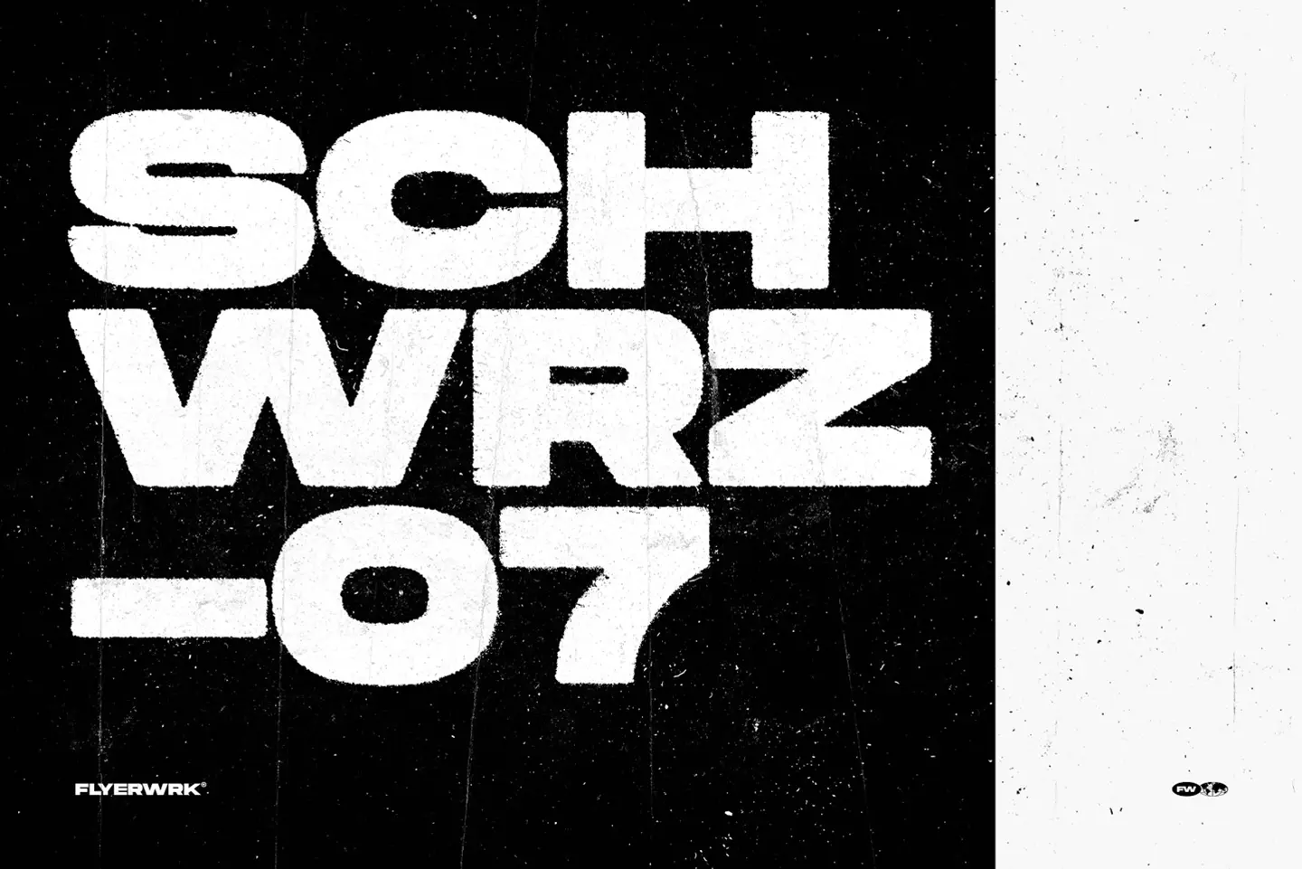 Example of dirty paper texture overlay applied to black and white photography