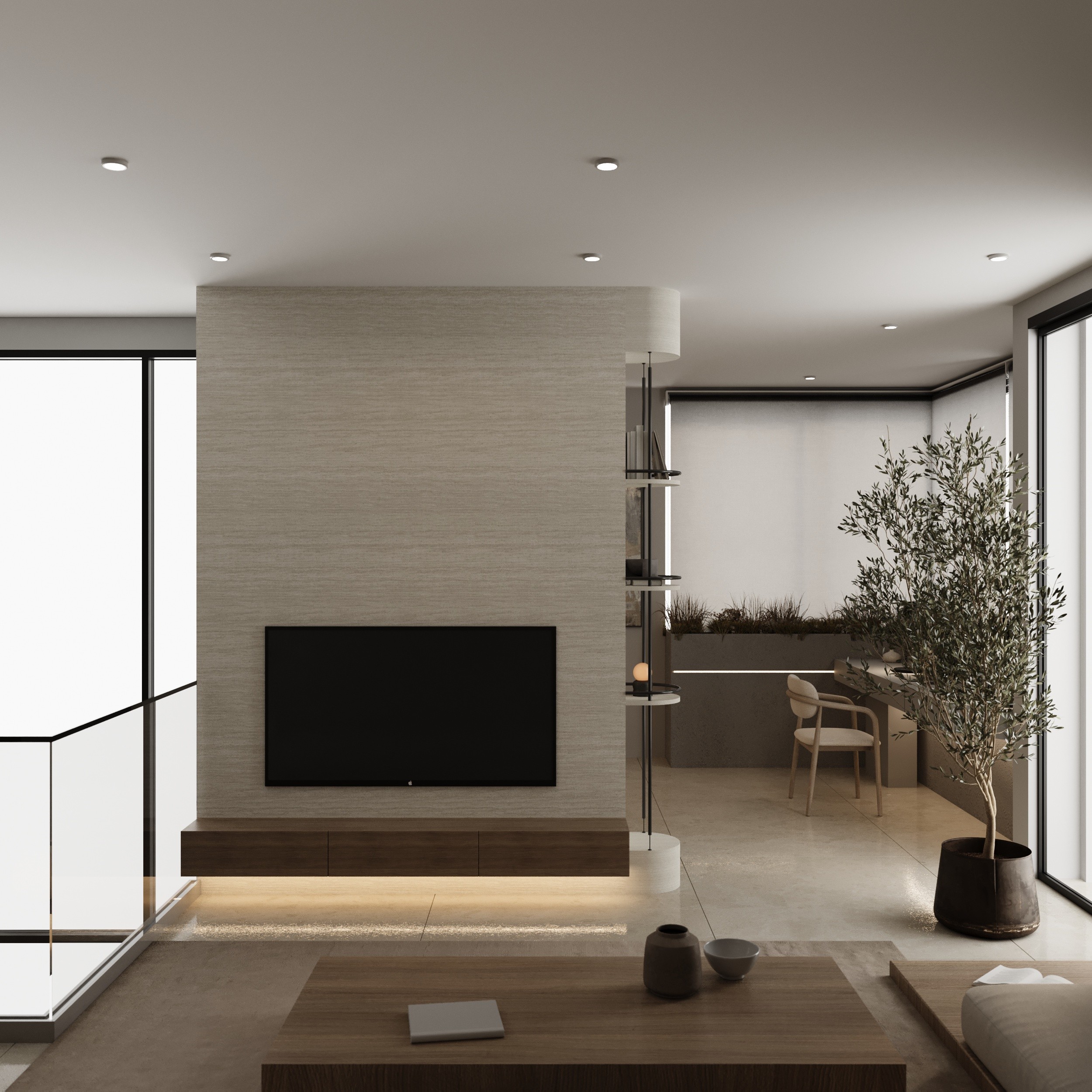 Asian Living Room Design