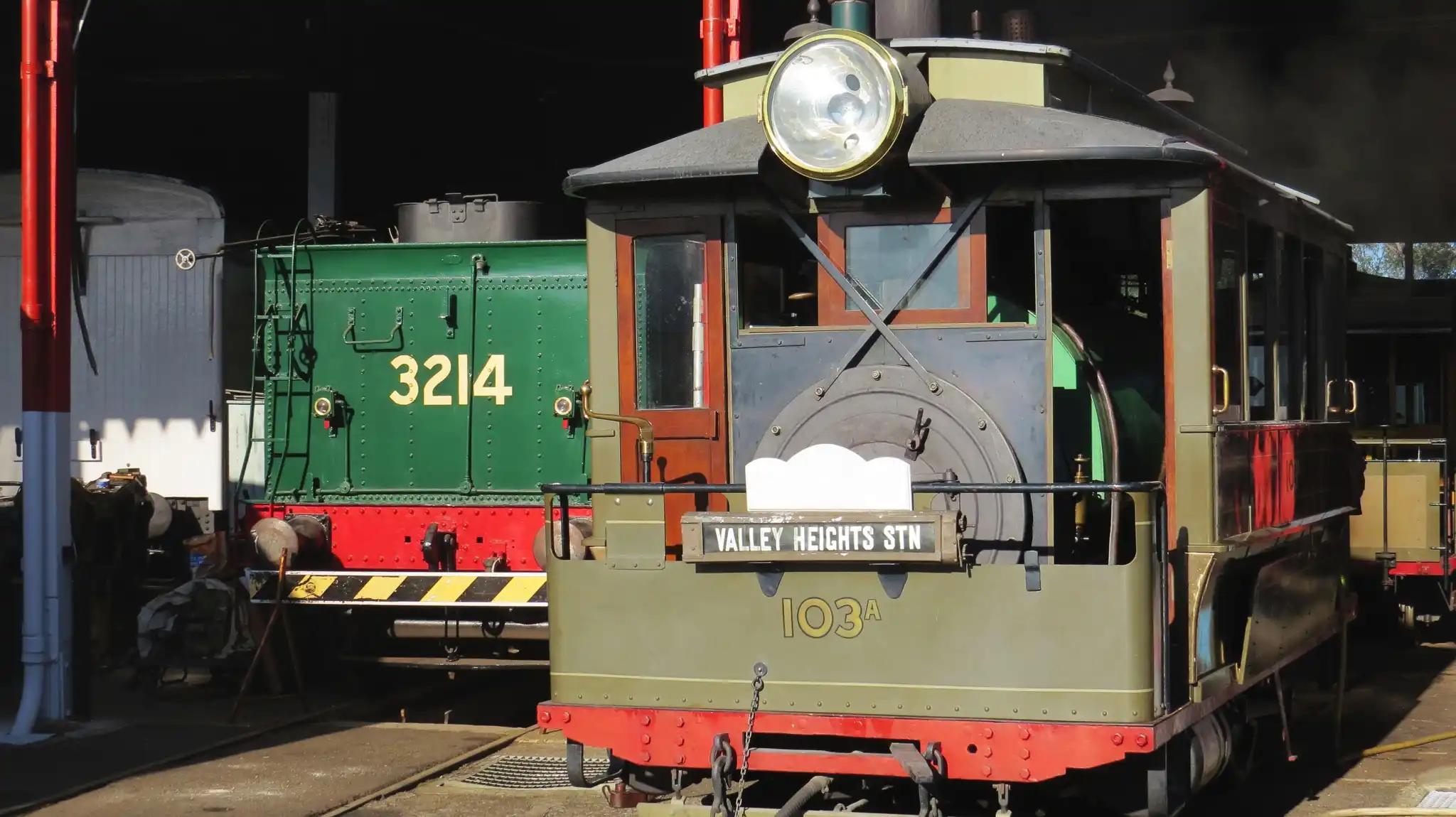 Locomotive 78 at the NSW Rail Museum