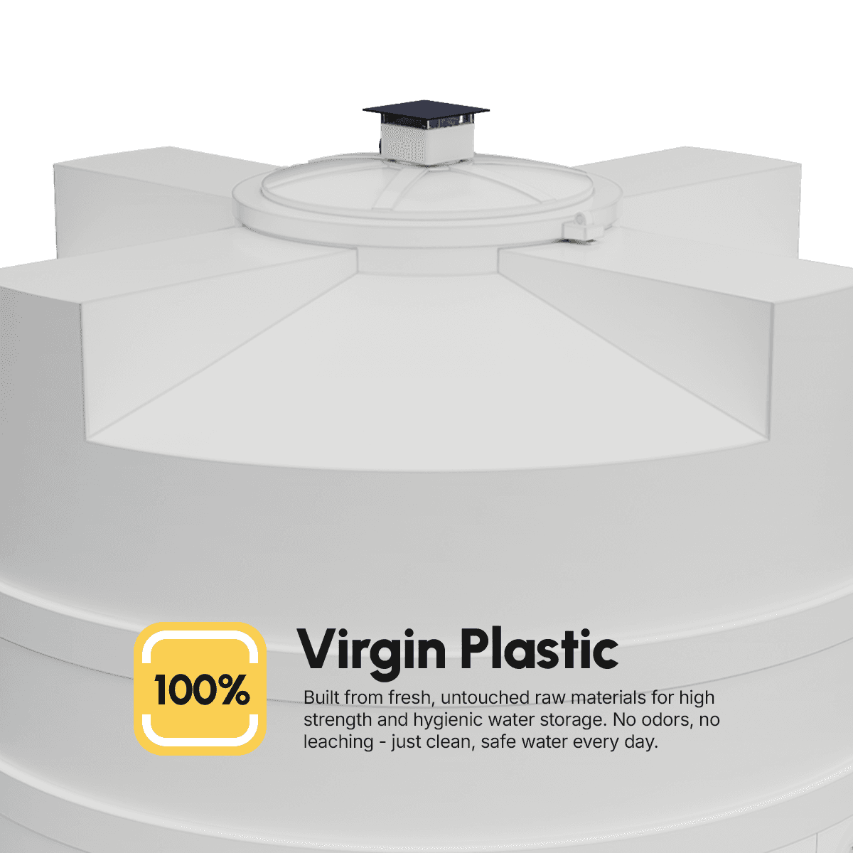 Virgin Plastic Water Tanks for Superior Quality, Saftey and Durability