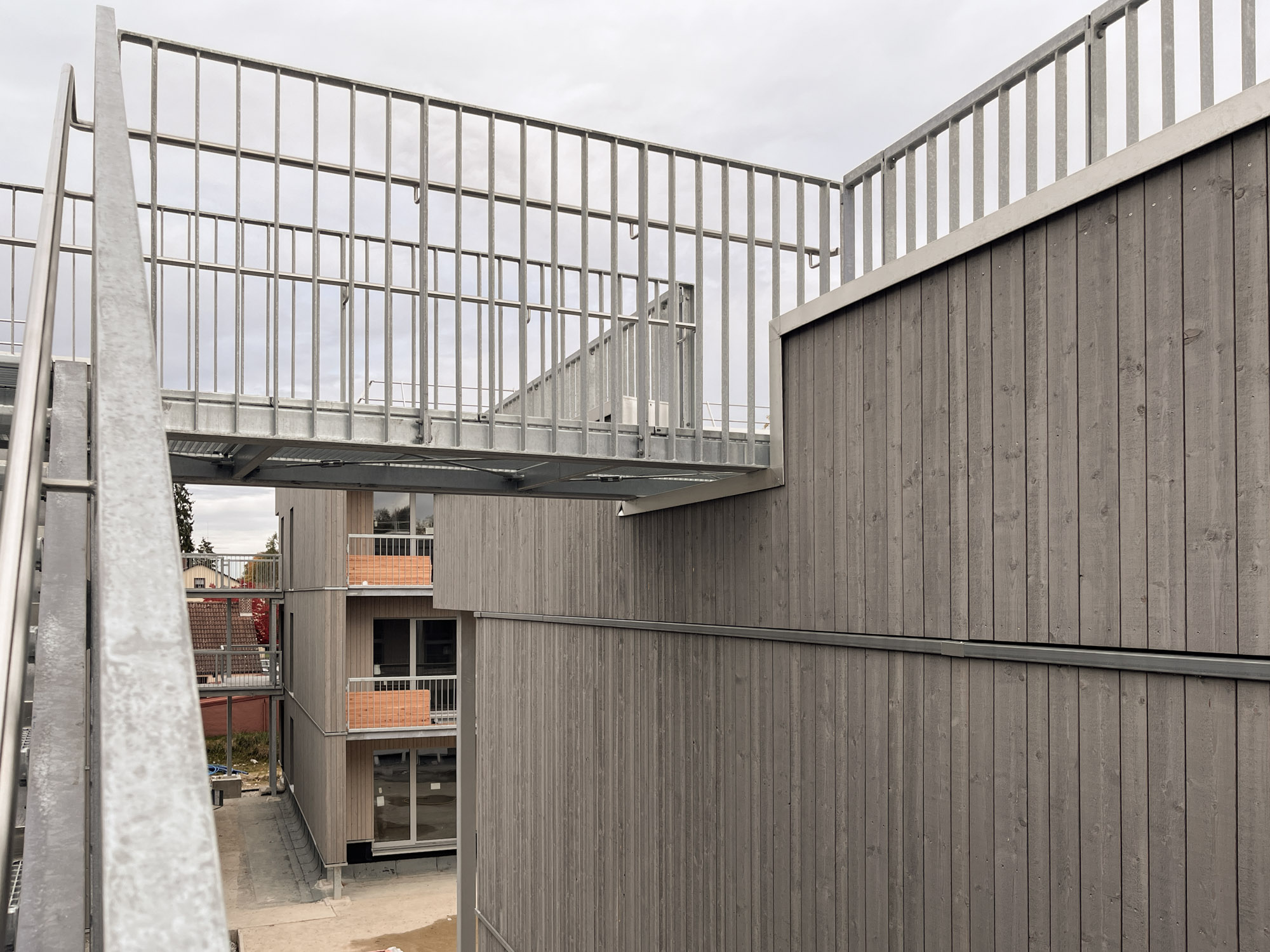Holzbau Treppe