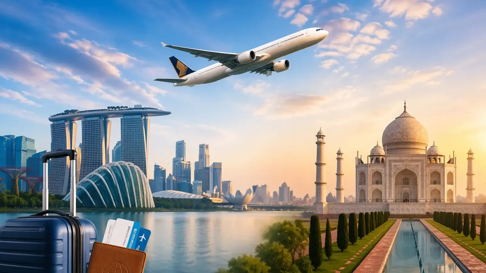 delhi to singapore flight​