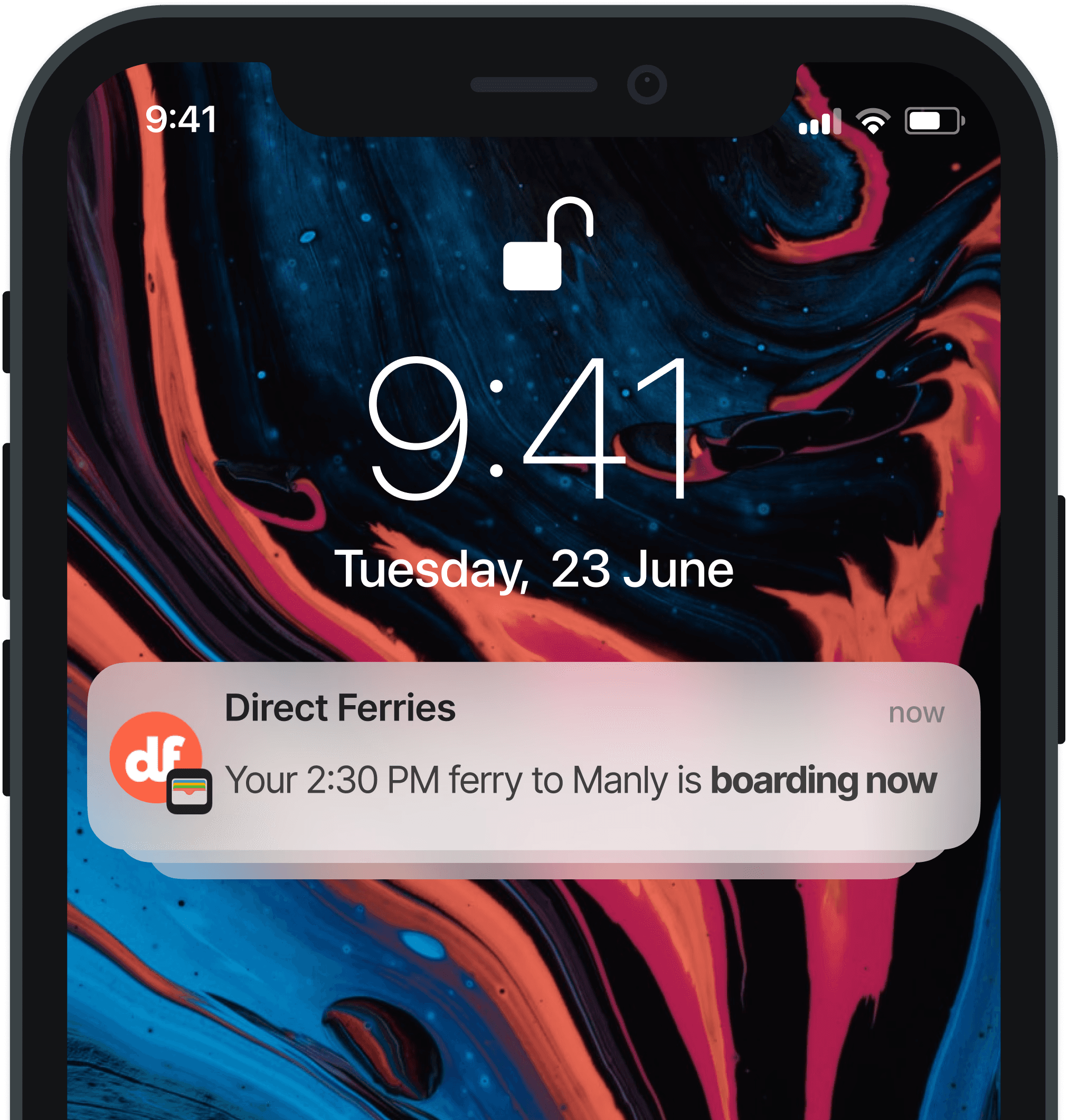 an iPhone