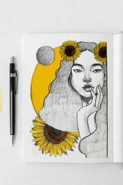 Man Wearing Black Coat