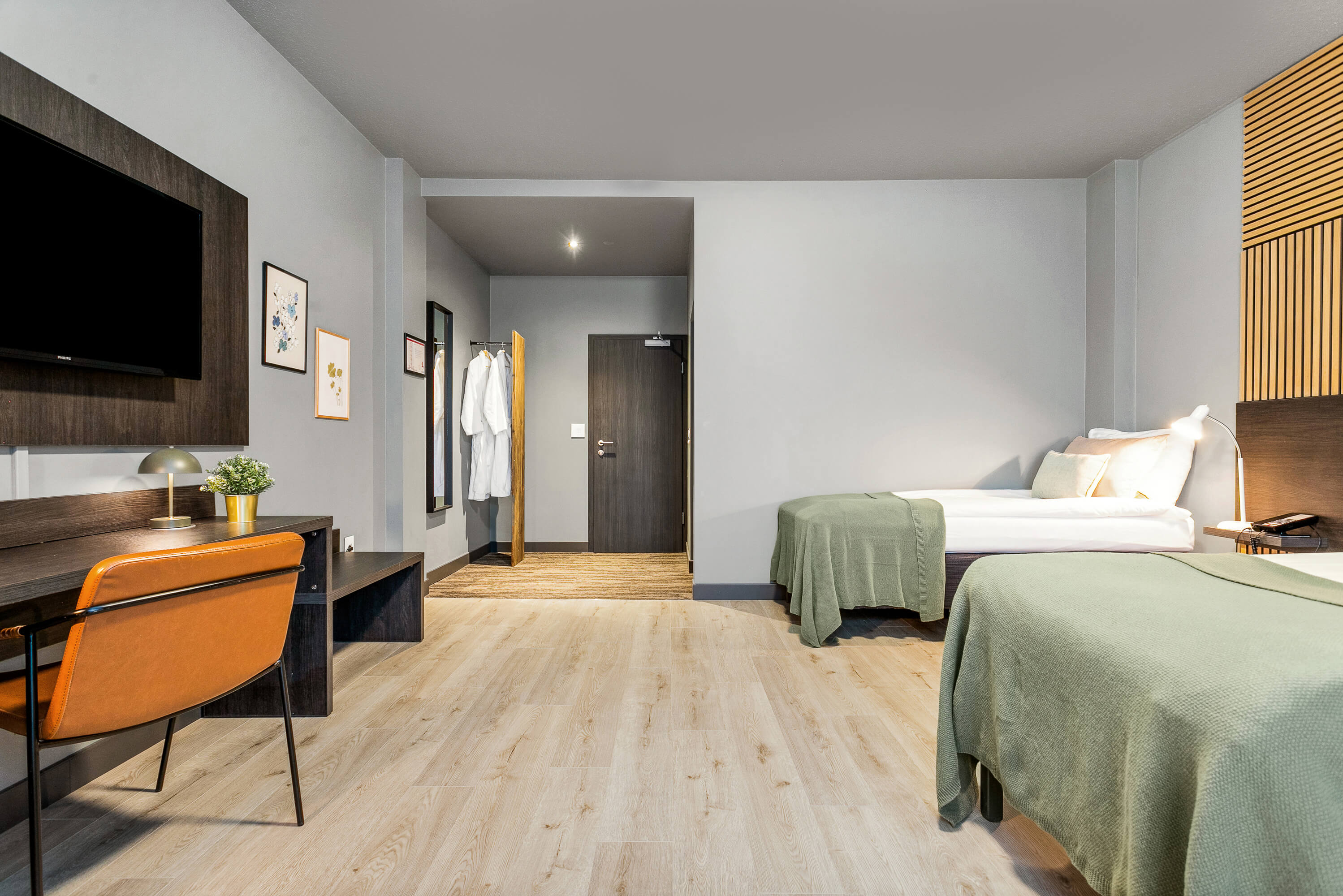 Tveggja manna herbergi Konvin Hotel