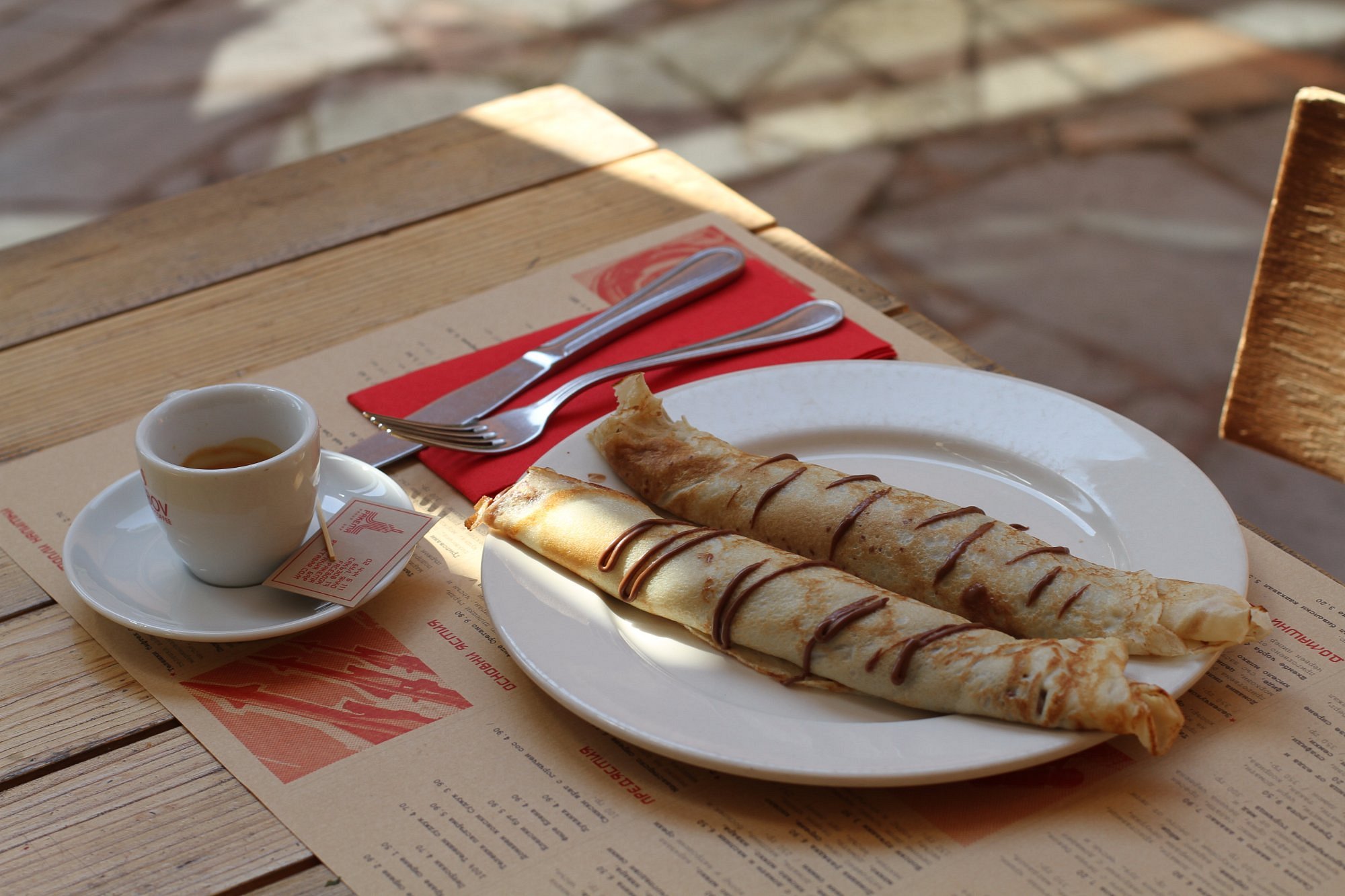 Raketa Raki Bar breakfast