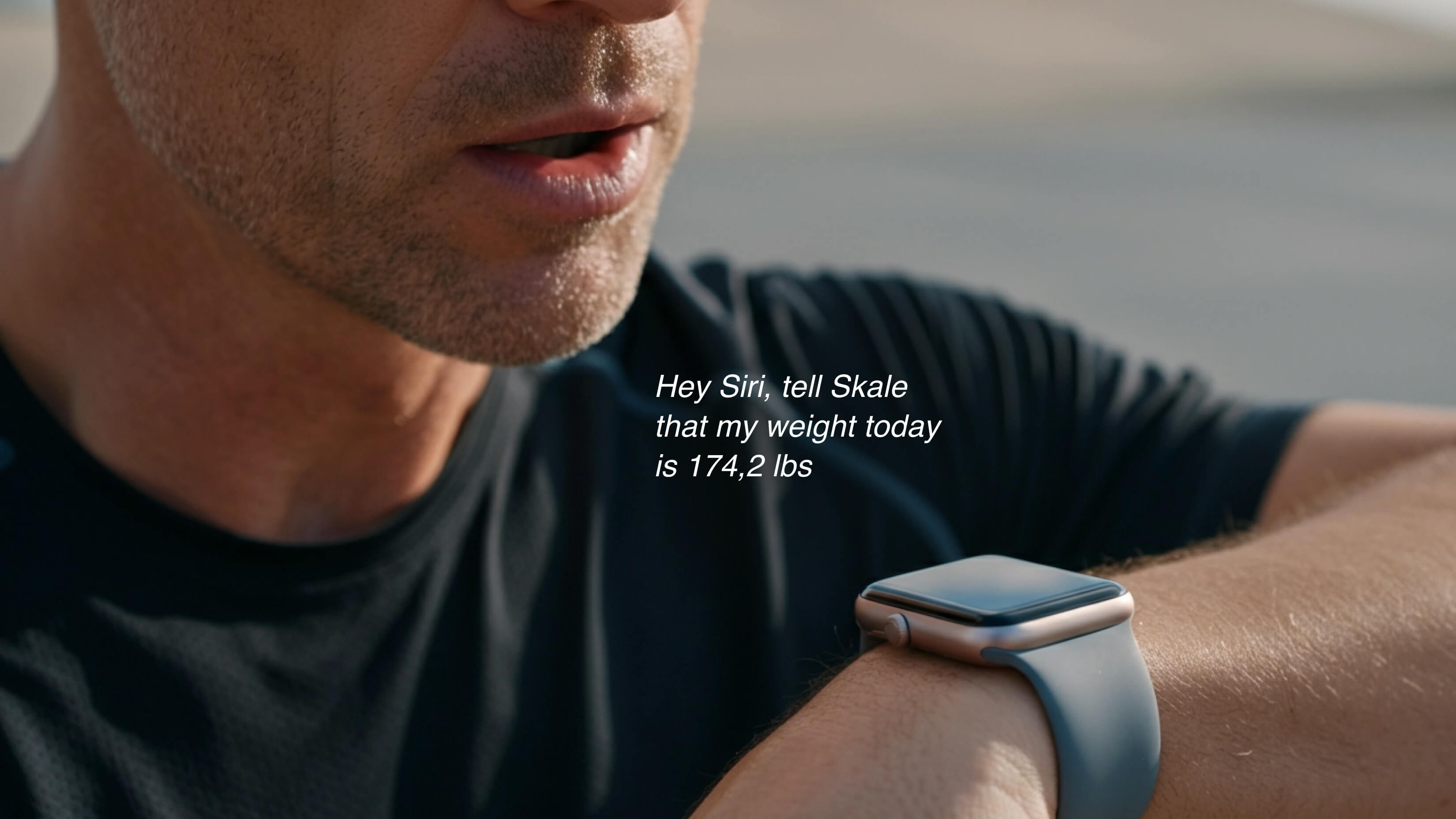 Skale App in smartwatch