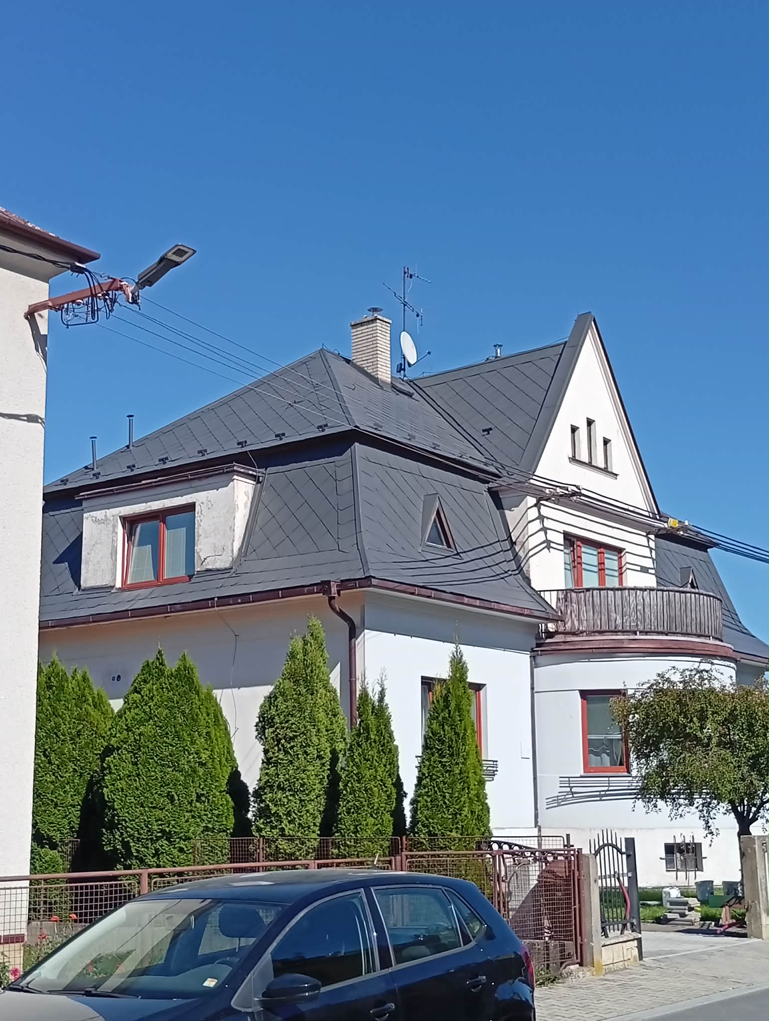 Střecha po renovaci