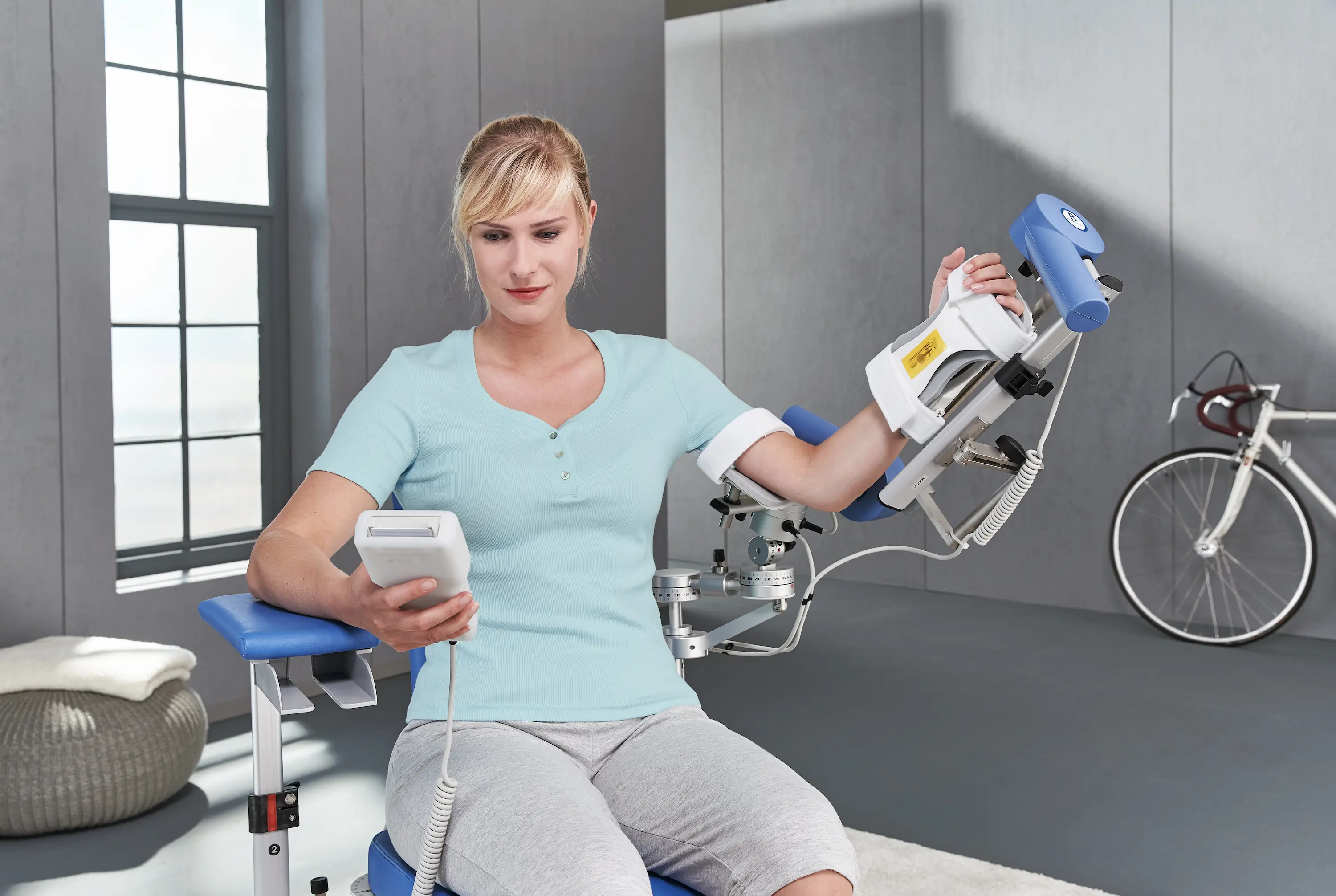 Motorisierte Bewegungsschienen Ellenbogen