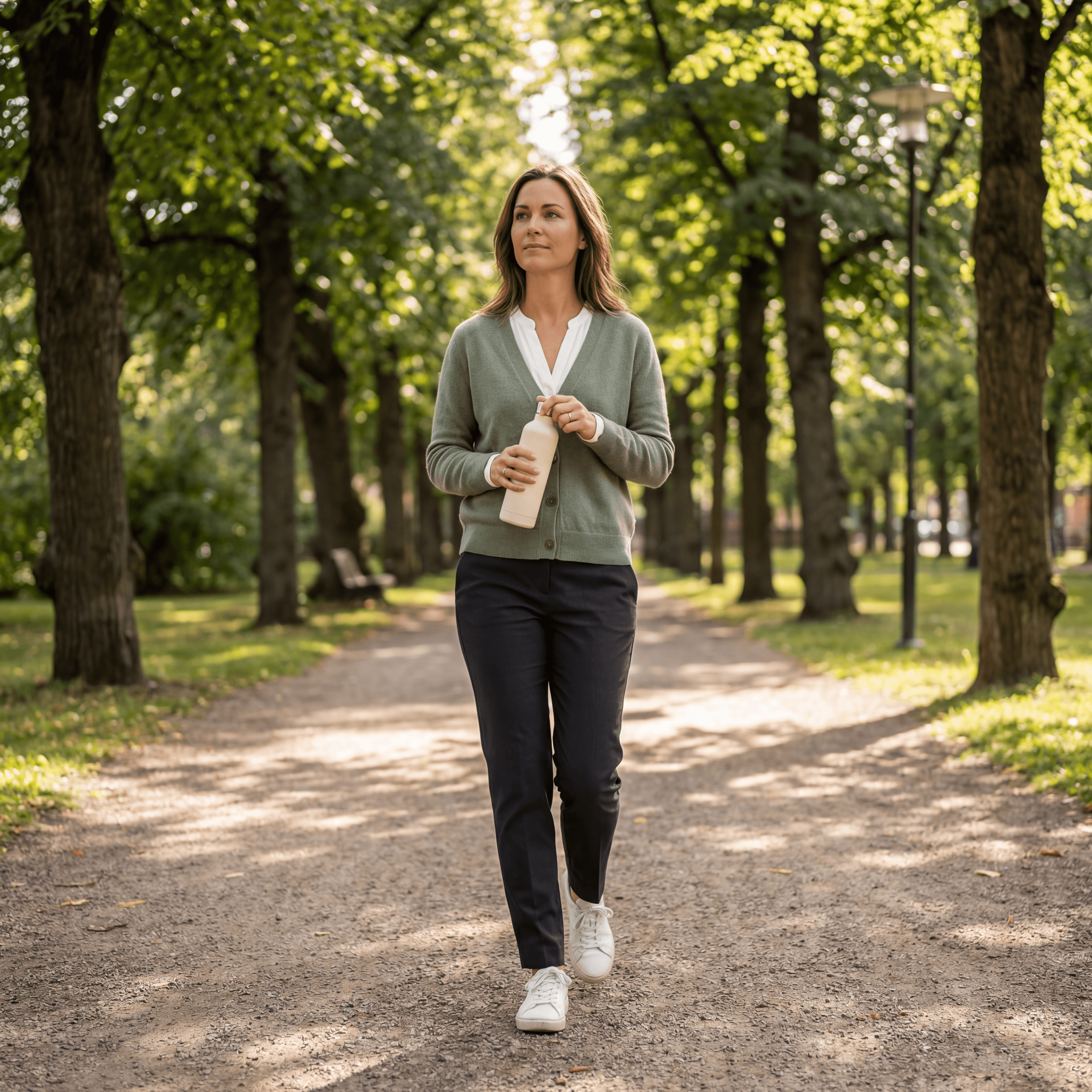 Table with open book, tea and pillows spread around