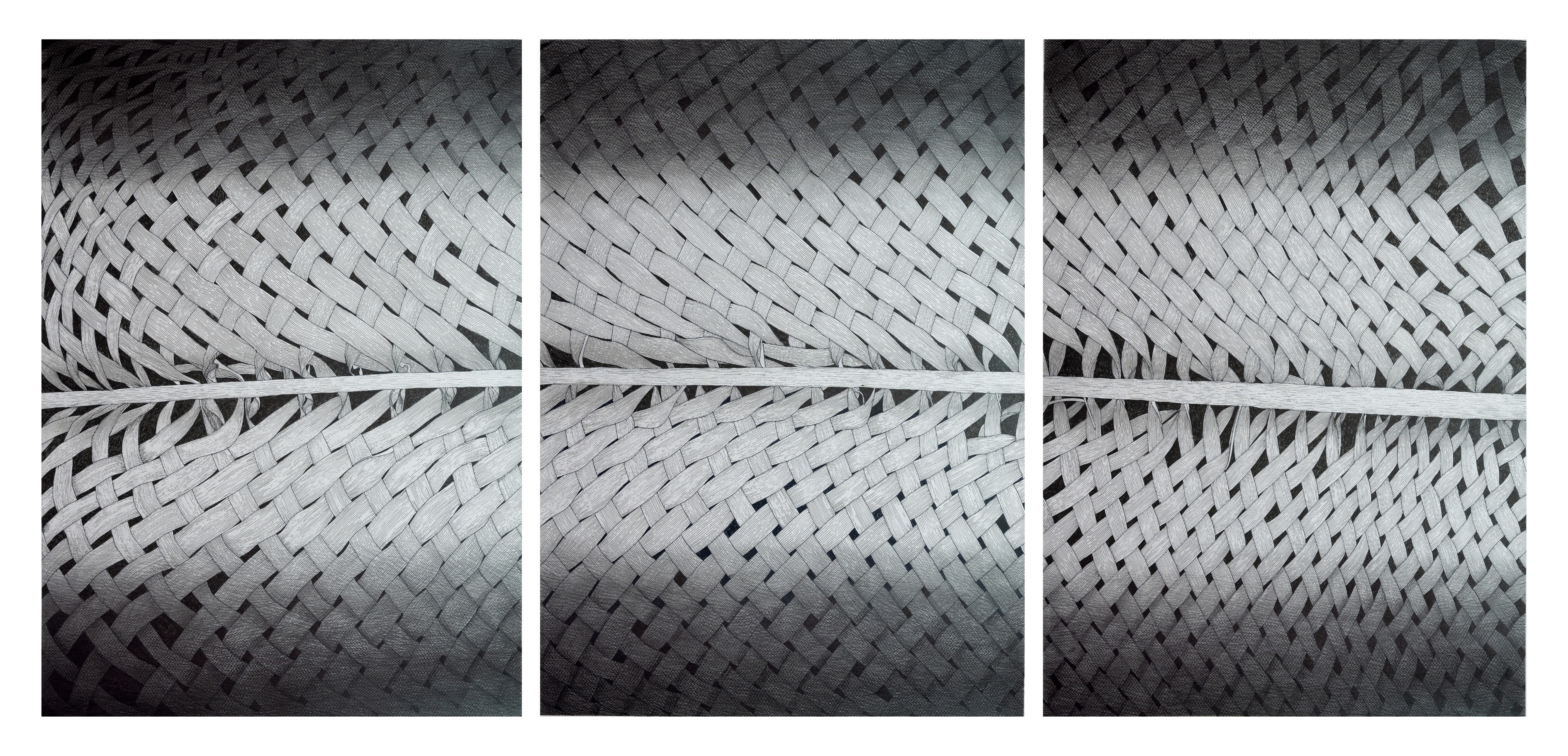 herd of sheep on road painting