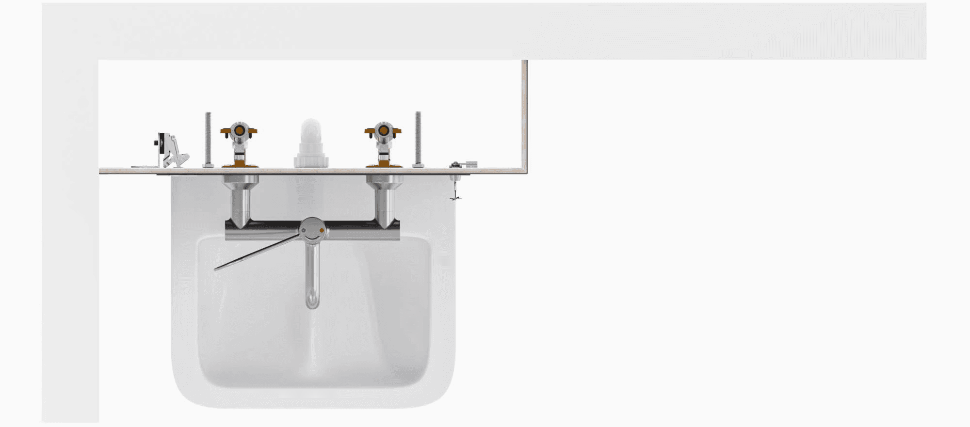 Single-return integrated plumbing system type