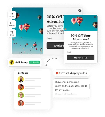 Give Mailchimp a Steroid Boost with Claspo