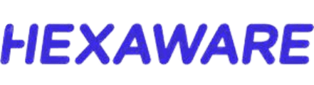 Hexaware logo.