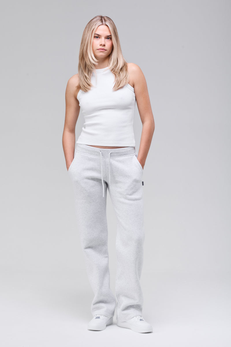 Sunday Superior Elara Sweatpants in heather grey, front view