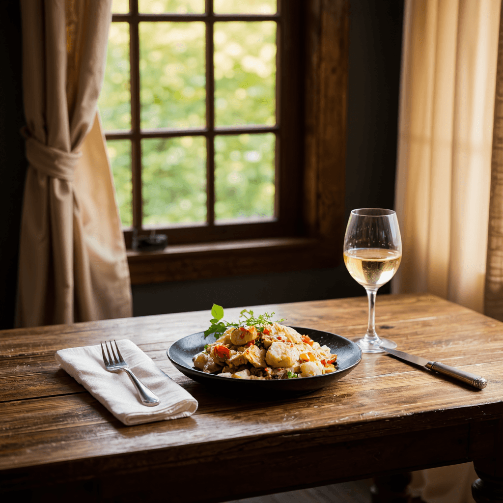 product photography of Gourmet Food